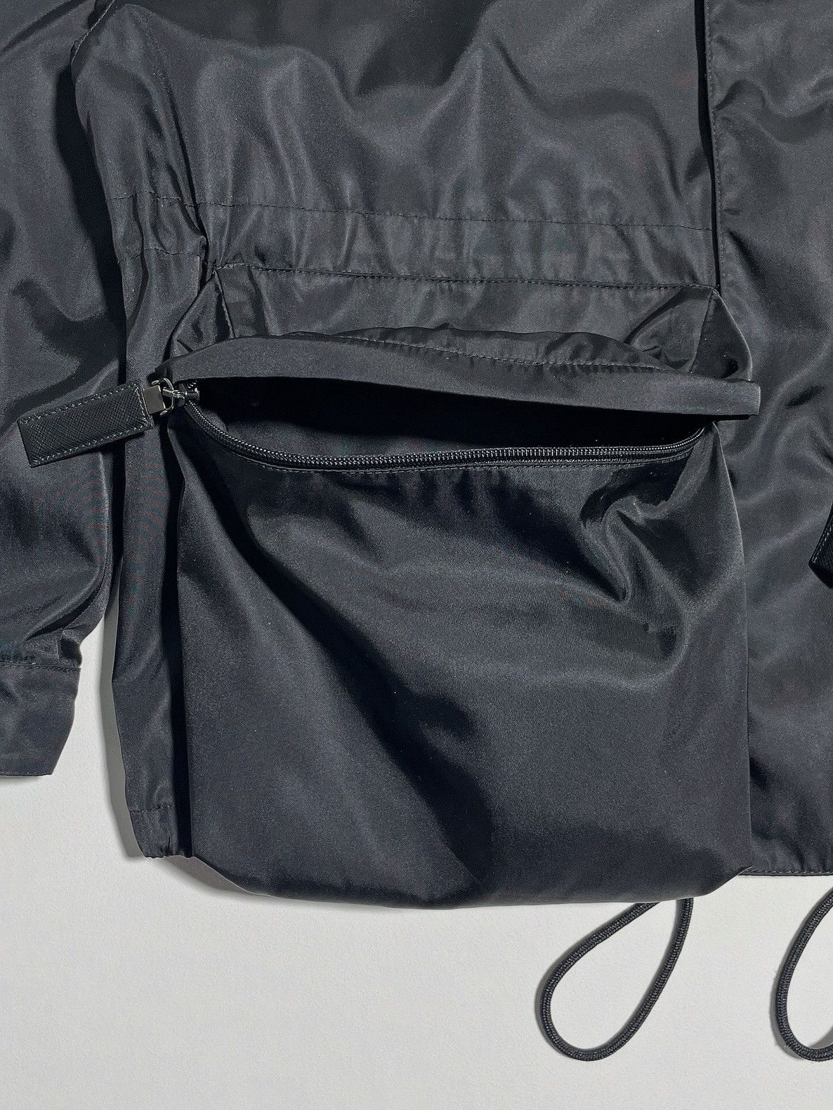 Prada SS20 Black Nylon Cargo Jacket Size US S / EU 44-46 / 1 - 4 Thumbnail