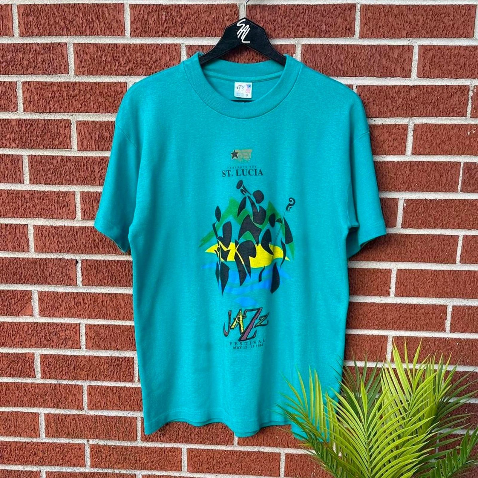 Vintage Vintage 1994 BET jazz festival promo heavyweight art tee Size US L / EU 52-54 / 3 - 1 Thumbnail