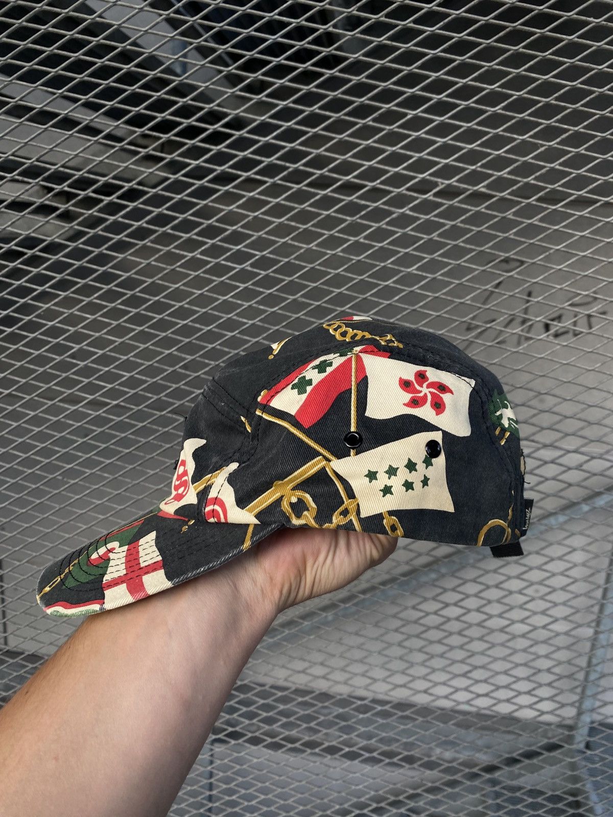Stussy Vintage Stussy Overprinted Flannel Cap Size ONE SIZE - 3 Thumbnail