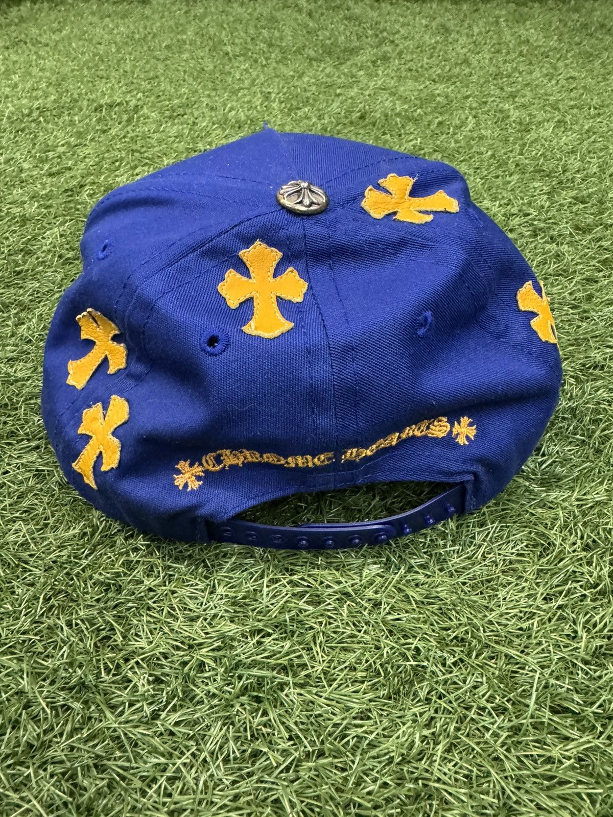 Chrome Hearts Chrome Hearts Leather Cross Patch Baseball Hat Size ONE SIZE - 2 Thumbnail