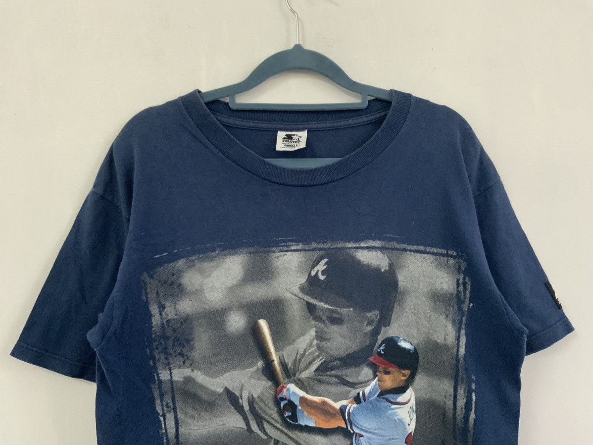 MLB Vintage Starter Chipper Jones Big Print Logo 1997 tee Size US S / EU 44-46 / 1 - 3 Thumbnail