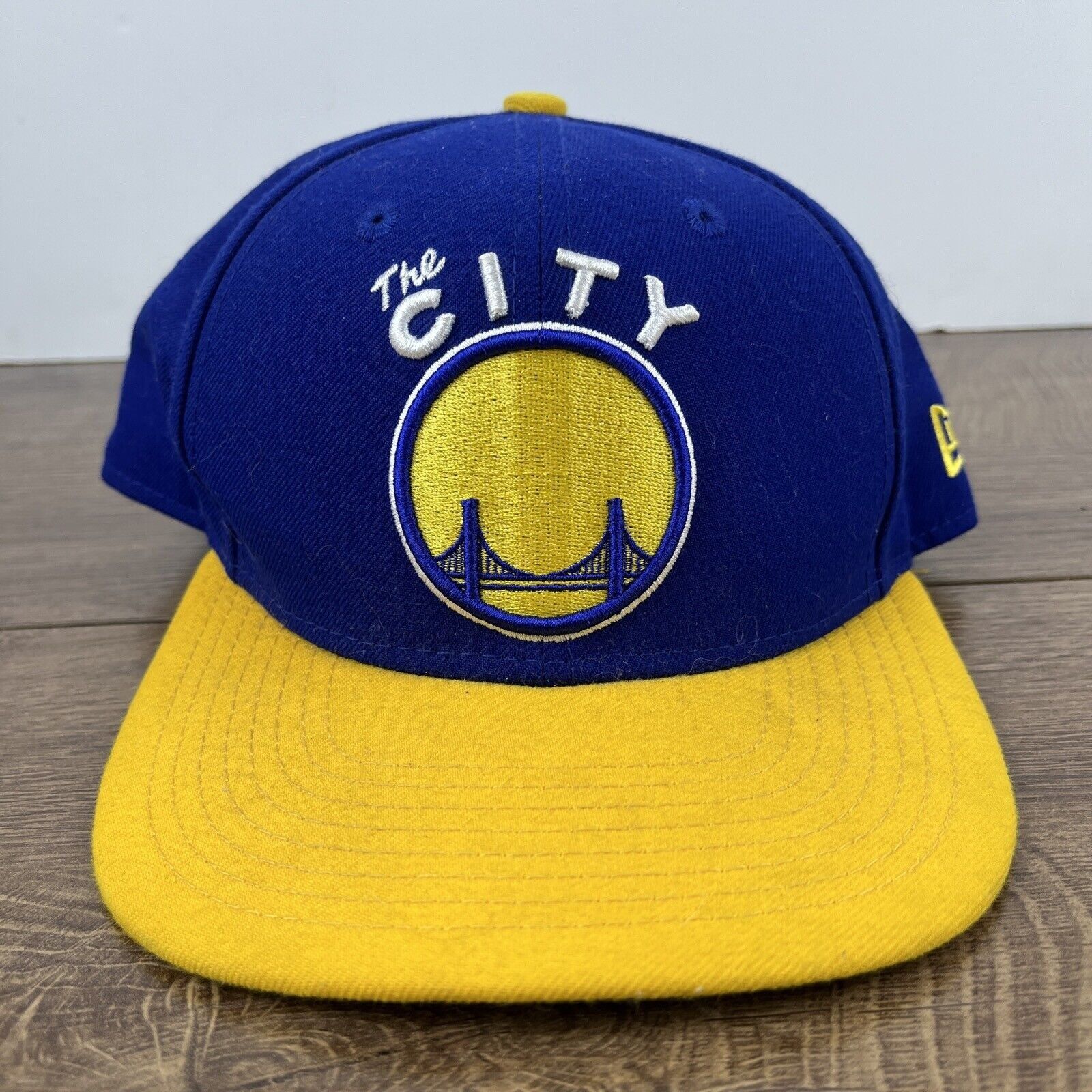 New Era Golden State Warriors Hat New Era Snapback Hat Adjustable 9F Size ONE SIZE - 2 Thumbnail