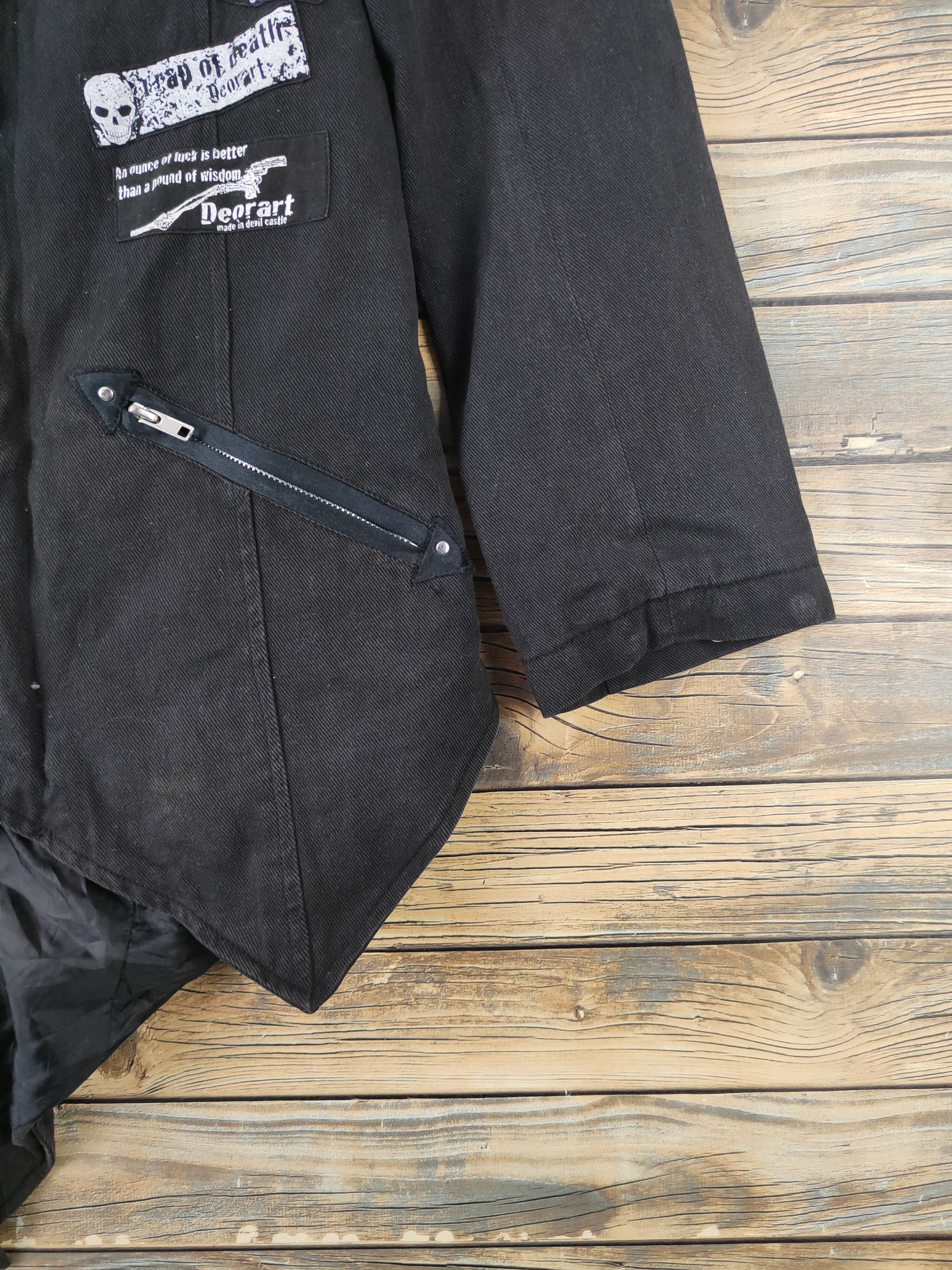 Japanese Brand × Seditionaries DL Deorart made in devil castle punk Black Jackets #2061 Size M / US 6-8 / IT 42-44 - 7 Thumbnail