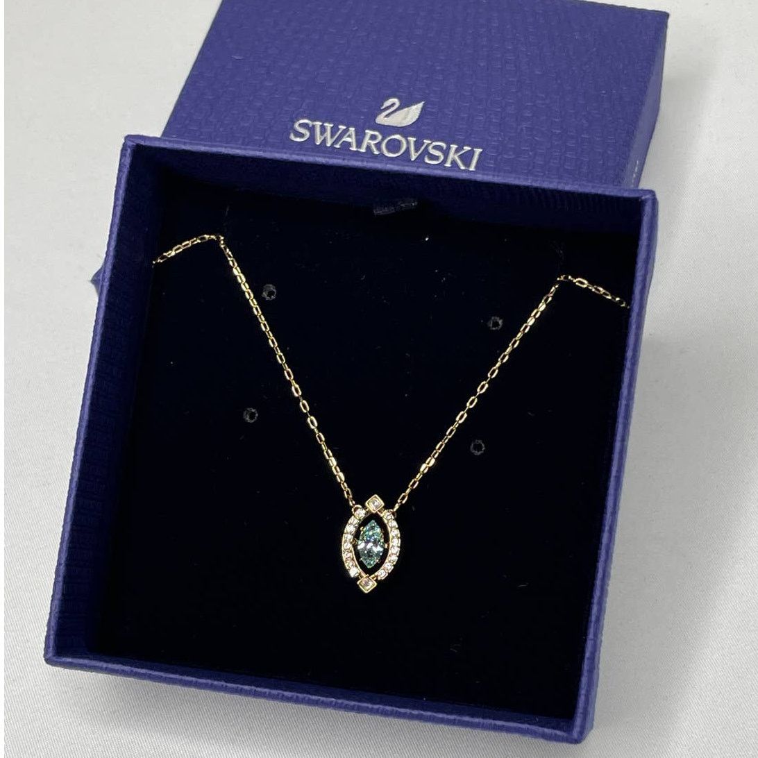 Swarovski Swarovski Sparkling Dance necklace Green Size ONE SIZE - 6 Thumbnail
