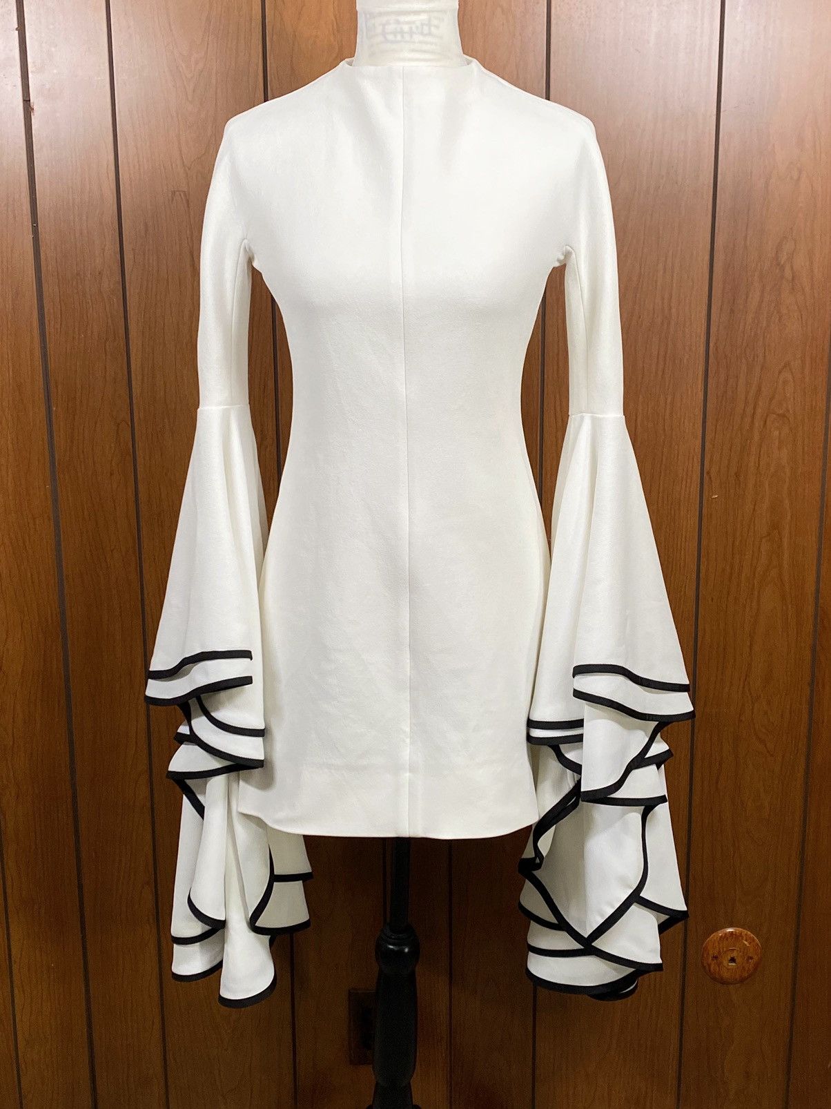 Proenza Schouler Proenza Schouler crepe ruffle sleeve dress size 2 Size XS / US 0-2 / IT 36-38 - 10 Thumbnail