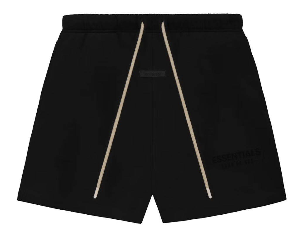 Fear of God Essentials Sweatshort Jet Black (XL)