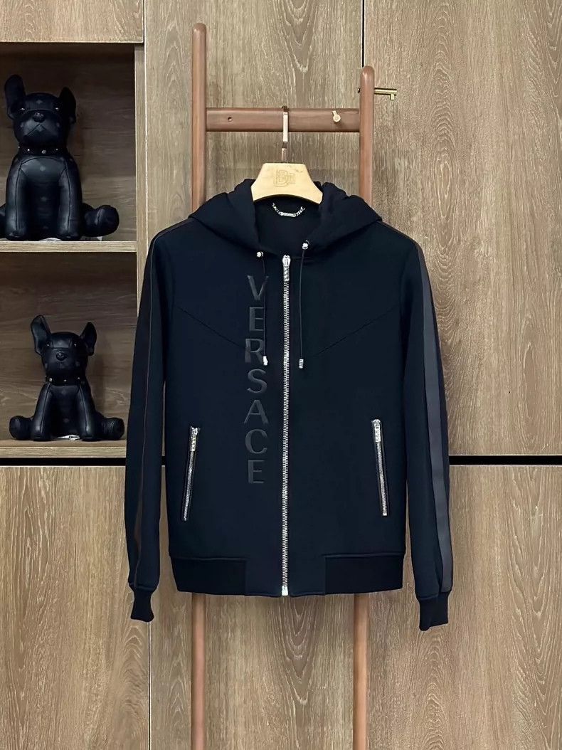 Versace Versace Black casual hoodie jacket Size US XS / EU 42 / 0 - 1 Thumbnail