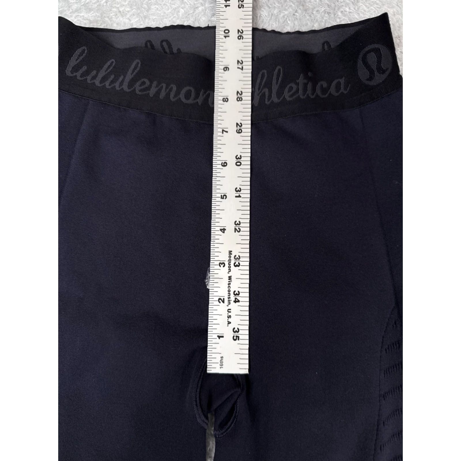 Lululemon Lululemon Leggings Womens 2 Blue Athletica Cropped 20" Inseam Yoga Cross Training Comfort Waist Size 26" / US 2 / IT 38 - 7 Thumbnail