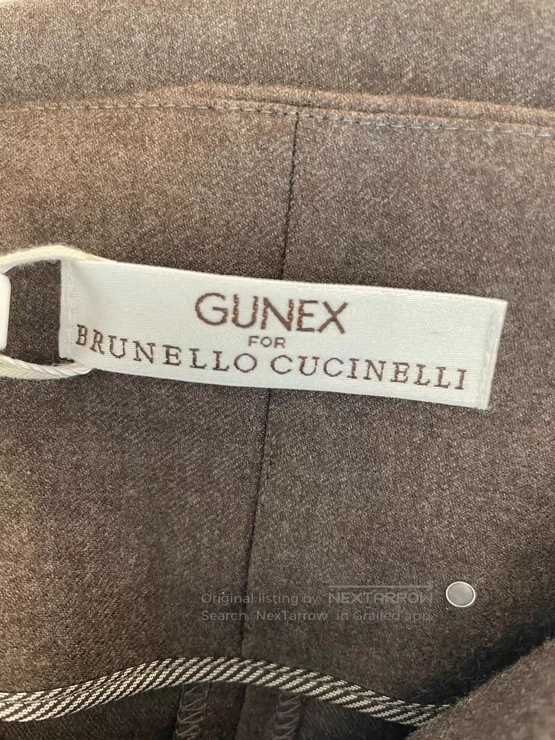 Brunello Cucinelli Brunello Cucinelli Brown Wool Skirt Size 27" / US 4 / IT 40 - 3 Thumbnail