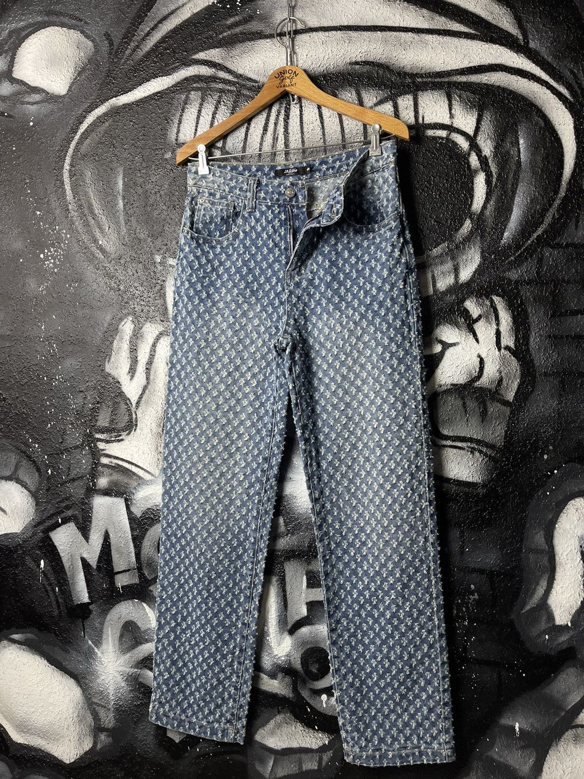 Jaded London Jaded London Distressed Pull Texture Baggy Fit Jeans Men’s Size US 30 / EU 46 - 1 Thumbnail