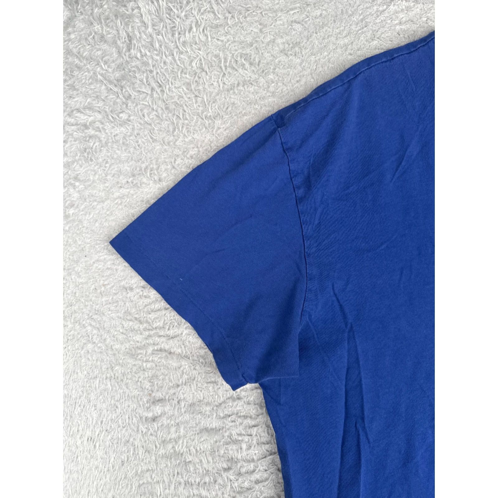 Ralph Lauren Polo Ralph Lauren Shirt Adult Large Blue 100% Cotton Short Sleeve Crew Neck Mens Size US L / EU 52-54 / 3 - 3 Thumbnail