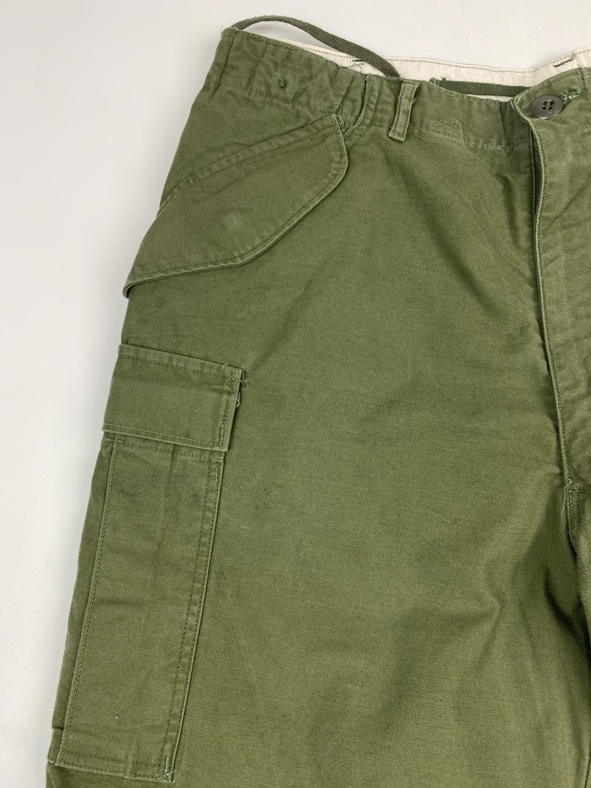 Vintage 1960’s Vintage US Army M-65 Olive Green Field Cargo Pants Size US 34 / EU 50 - 5 Thumbnail