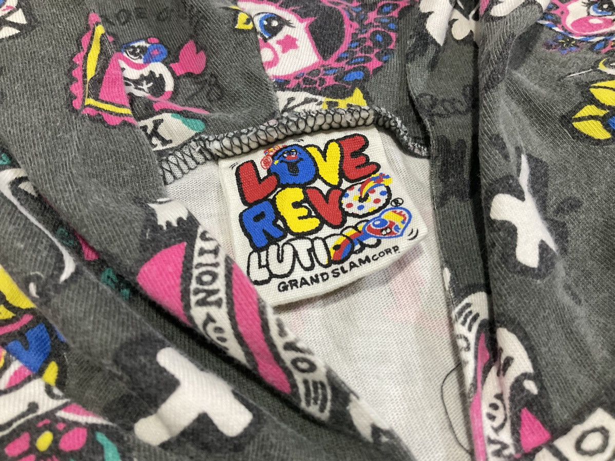 Grand Slam 🔥Sick Y2K Grand Slam Love Revolution Zipper Hoodie Tattoo Size US M / EU 48-50 / 2 - 6 Thumbnail