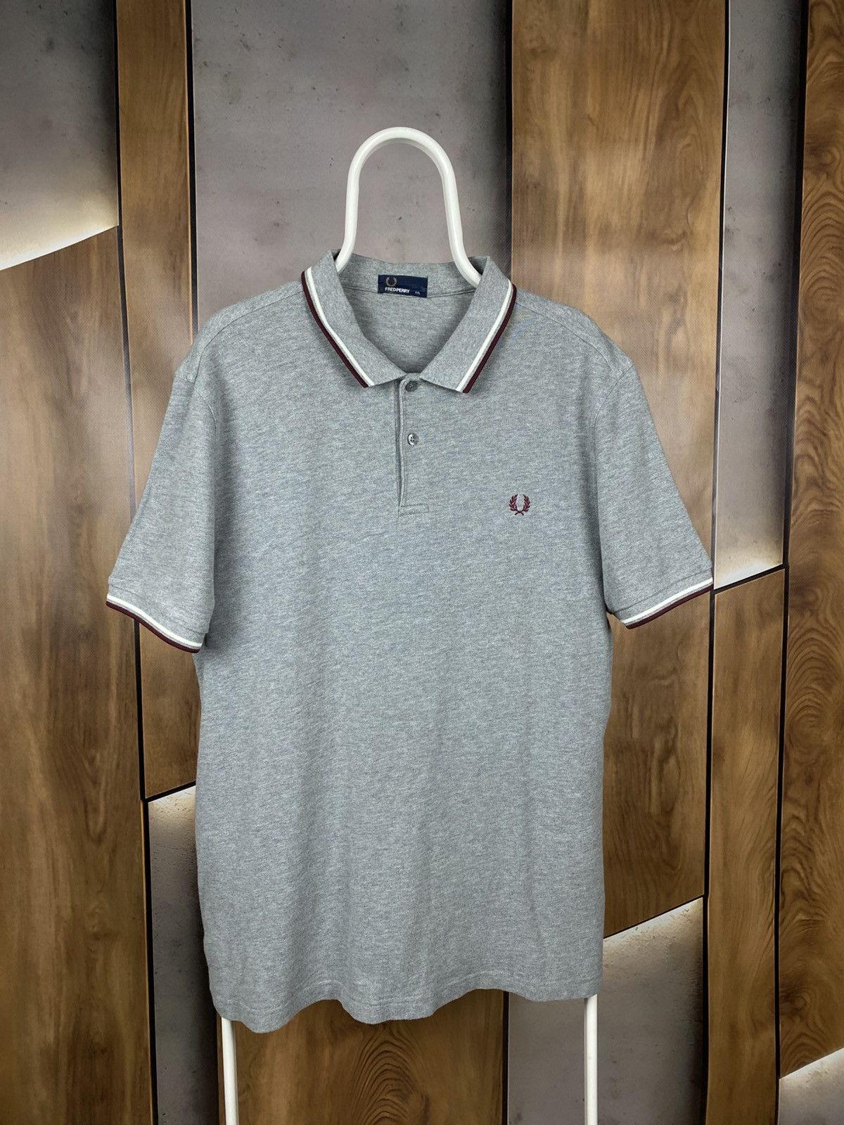 Fred Perry 💋Polo T-Shirt Fred Perry Striped Luxury Tee💋 Size US XXL / EU 58 / 5 - 1 Thumbnail