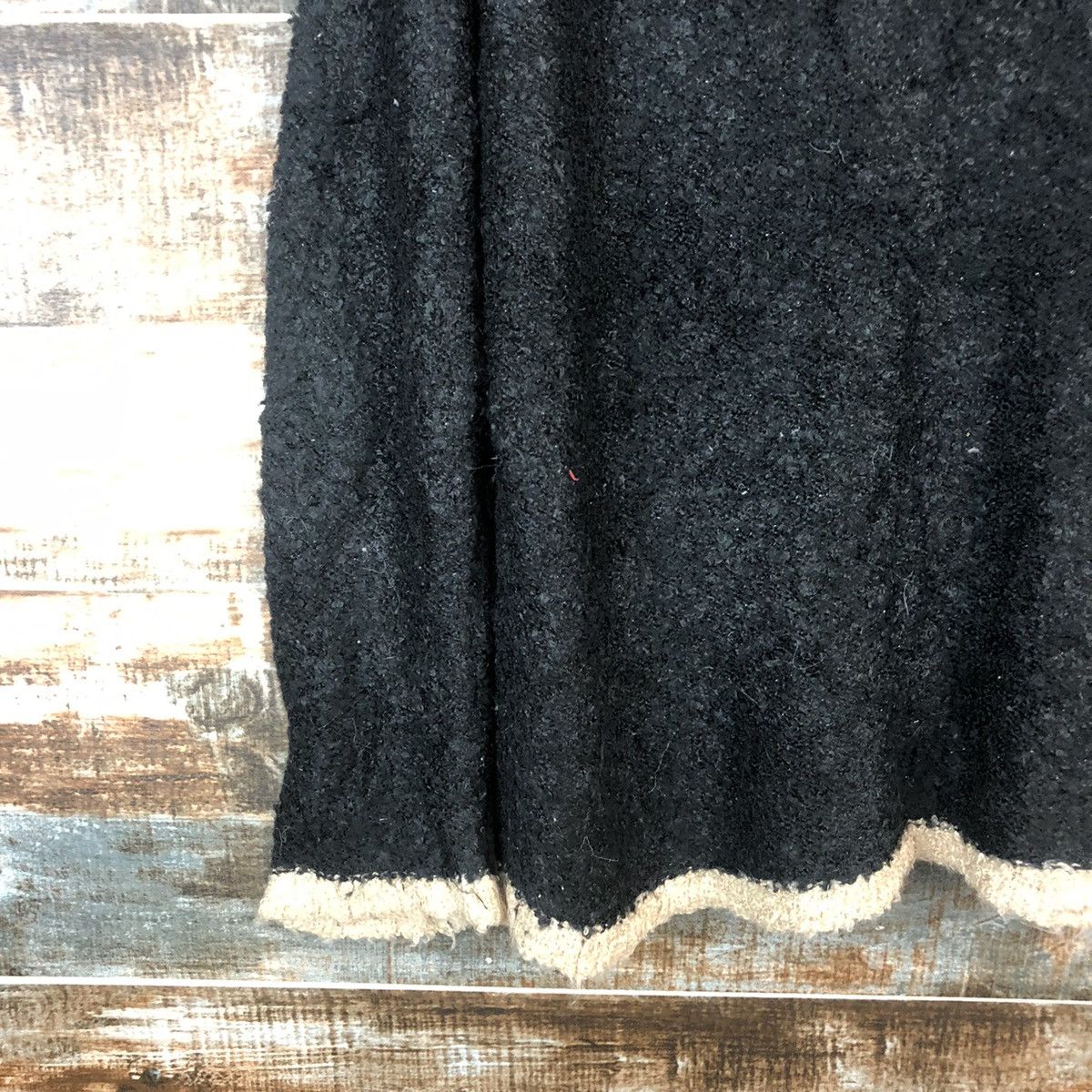 Homespun Knitwear × Japanese Brand DL Vis Black Cardigan Knitwear #C368 Size M / US 6-8 / IT 42-44 - 15 Thumbnail
