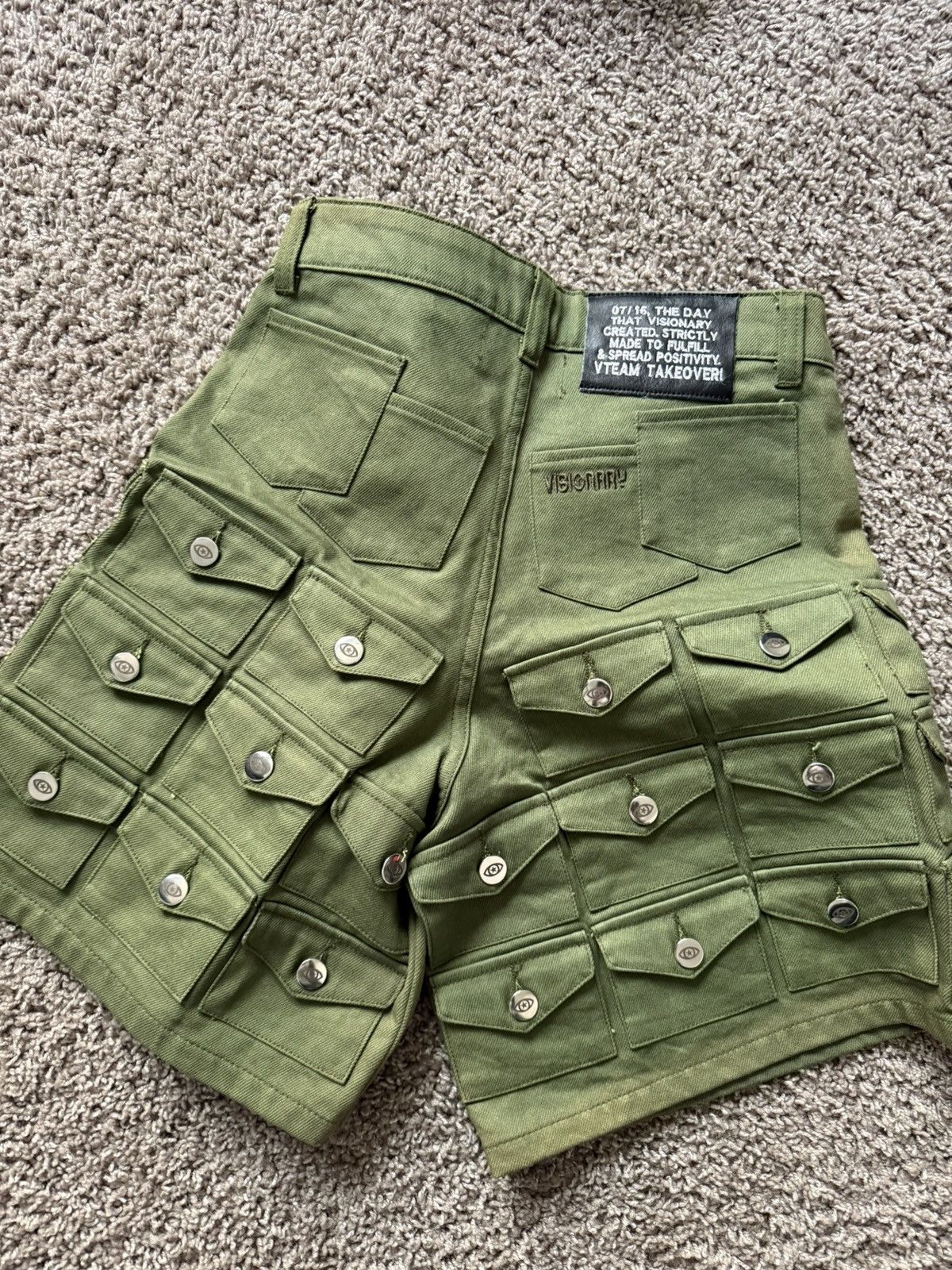 Other Olive green streetwear shorts Size US 30 / EU 46 - 3 Thumbnail