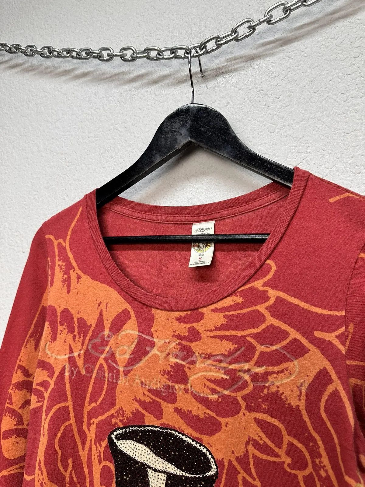 14th Addiction Christian Audigier Longsleeve Shirt Ed Hardy Vintage Y2K Size US S / EU 44-46 / 1 - 9 Thumbnail
