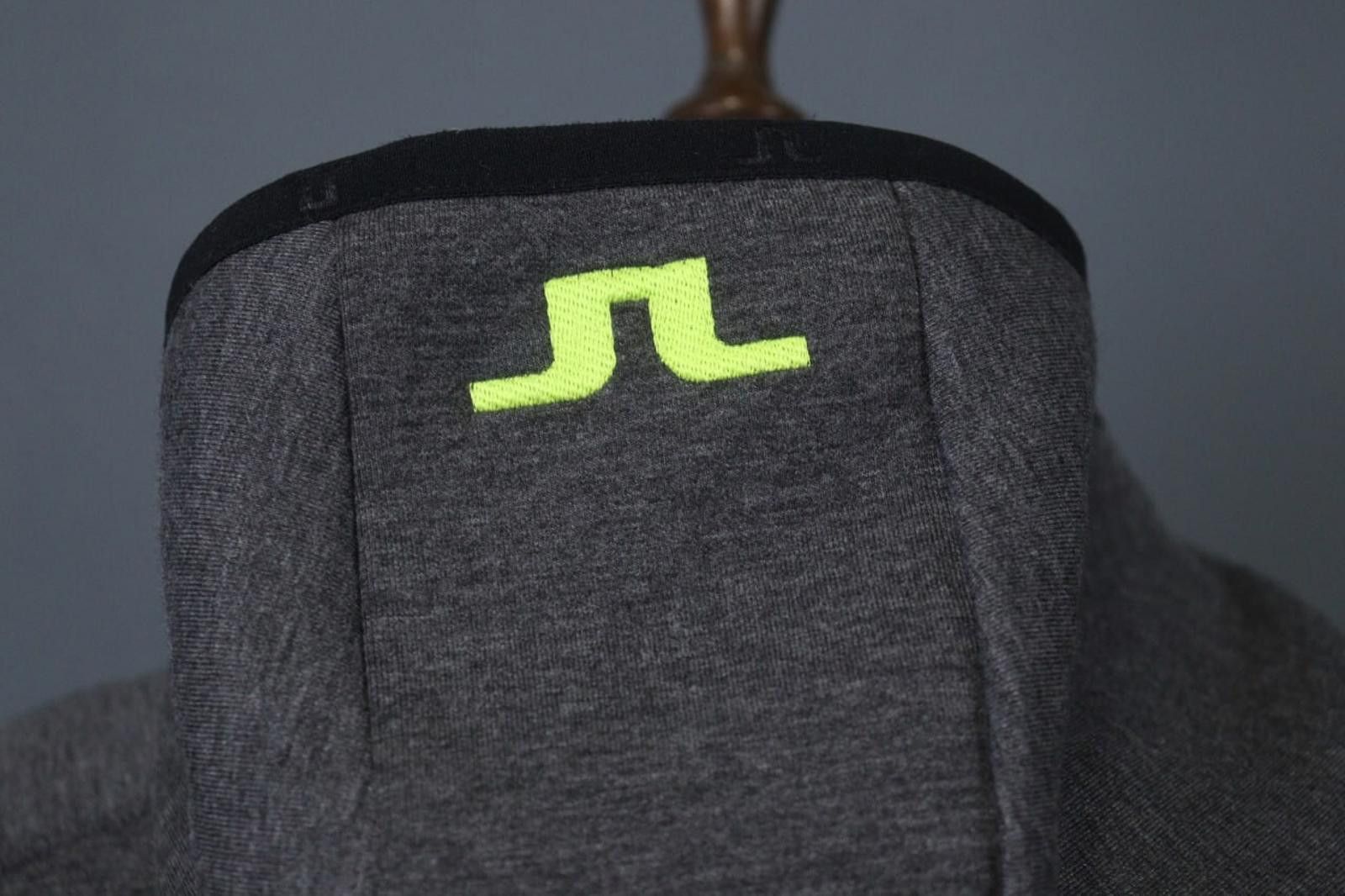 J.Lindeberg J.Lindeberg Gray Zipped Kangaroo Pockets Tech Hoodie Size L Size L / US 10 / IT 46 - 12 Thumbnail