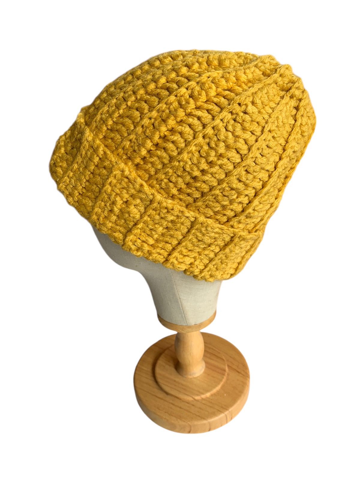 Japanese Brand × Kapital × Vintage Knitted Crochet Winter sessions Big Beanie Hats Size ONE SIZE - 7 Thumbnail
