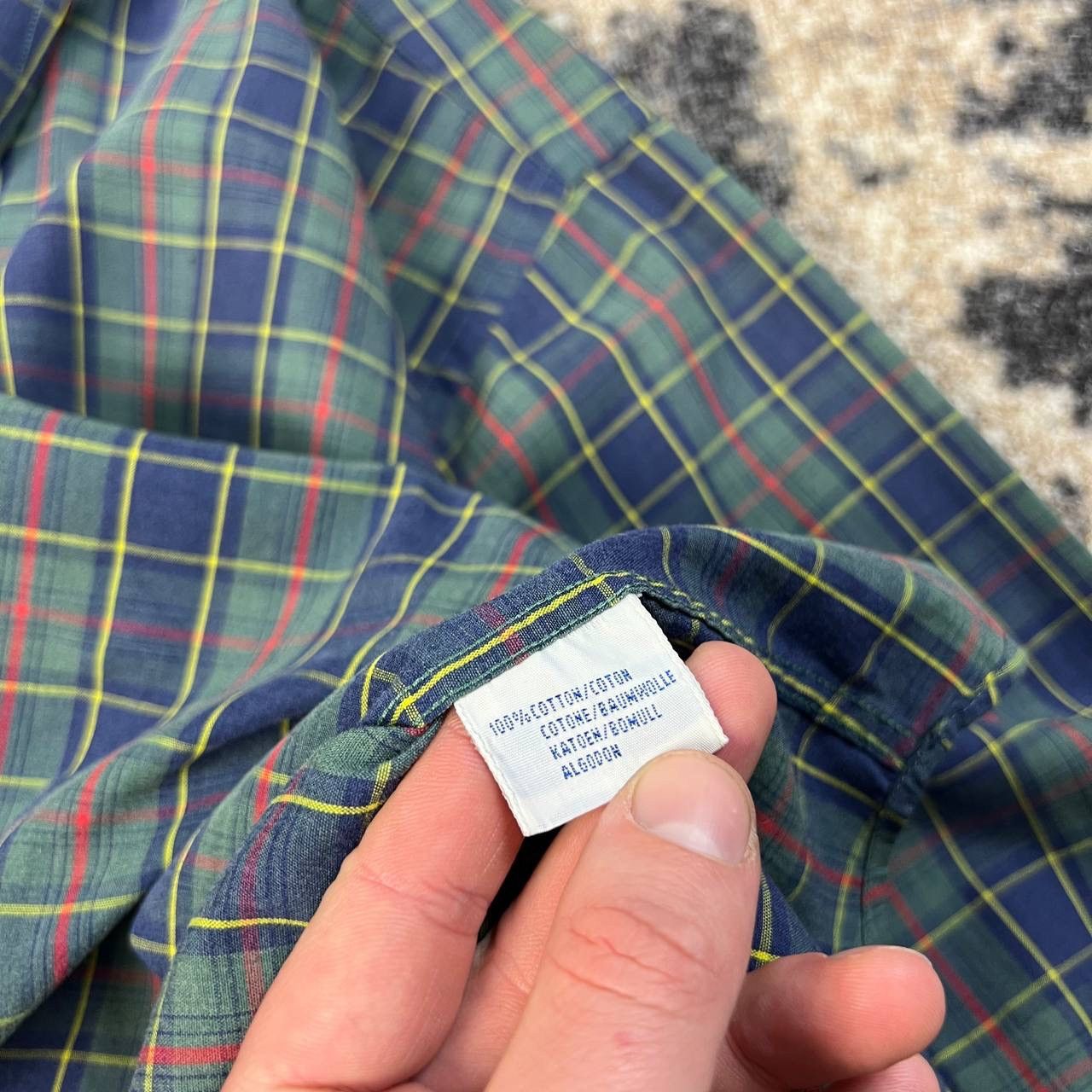 Polo Ralph Lauren Polo Ralph Lauren Vintage 90s Checkered Button Up Shirt Size US XL / EU 56 / 4 - 6 Thumbnail