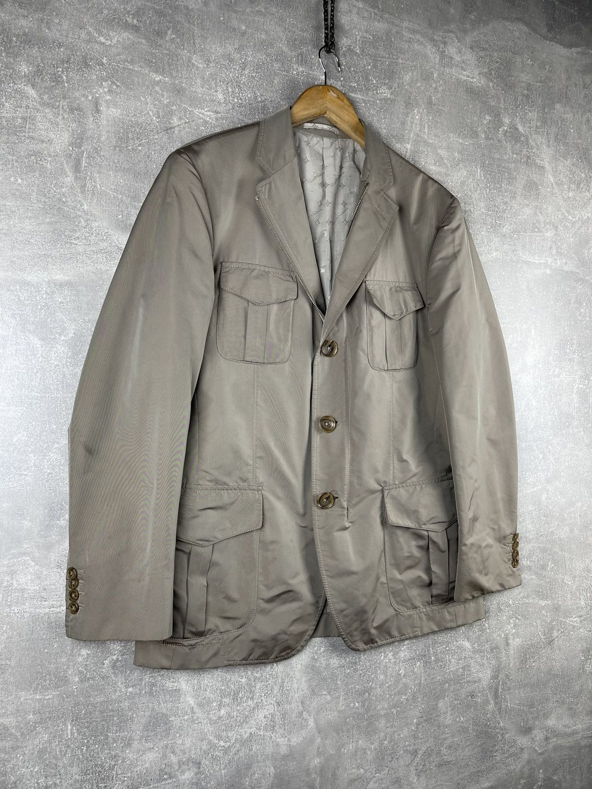Montecore Montecore Sartorial Utility Jacket Taupe Beige Size 50 Size US L / EU 52-54 / 3 - 3 Thumbnail