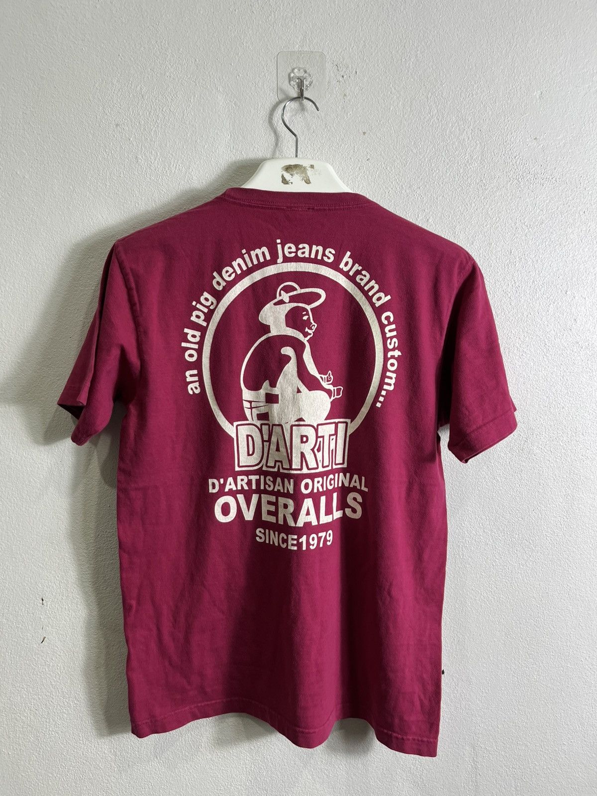 Japanese Brand Studio D’Artisan Big backhit tshirt Size US M / EU 48-50 / 2 - 1 Thumbnail