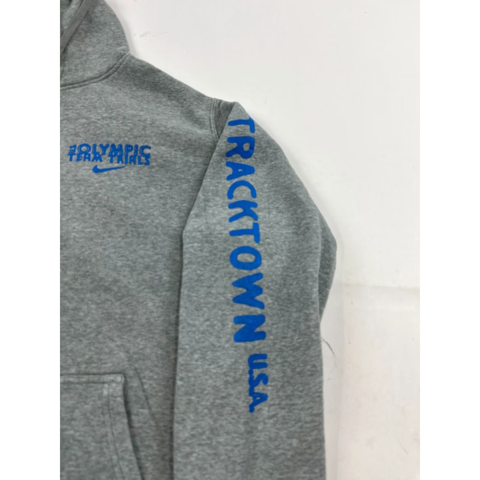 Nike Nike Sweatshirt Hoodie Mens XL Gray USA Olympic Team Trials Tracktown Pullover Size US XL / EU 56 / 4 - 5 Thumbnail