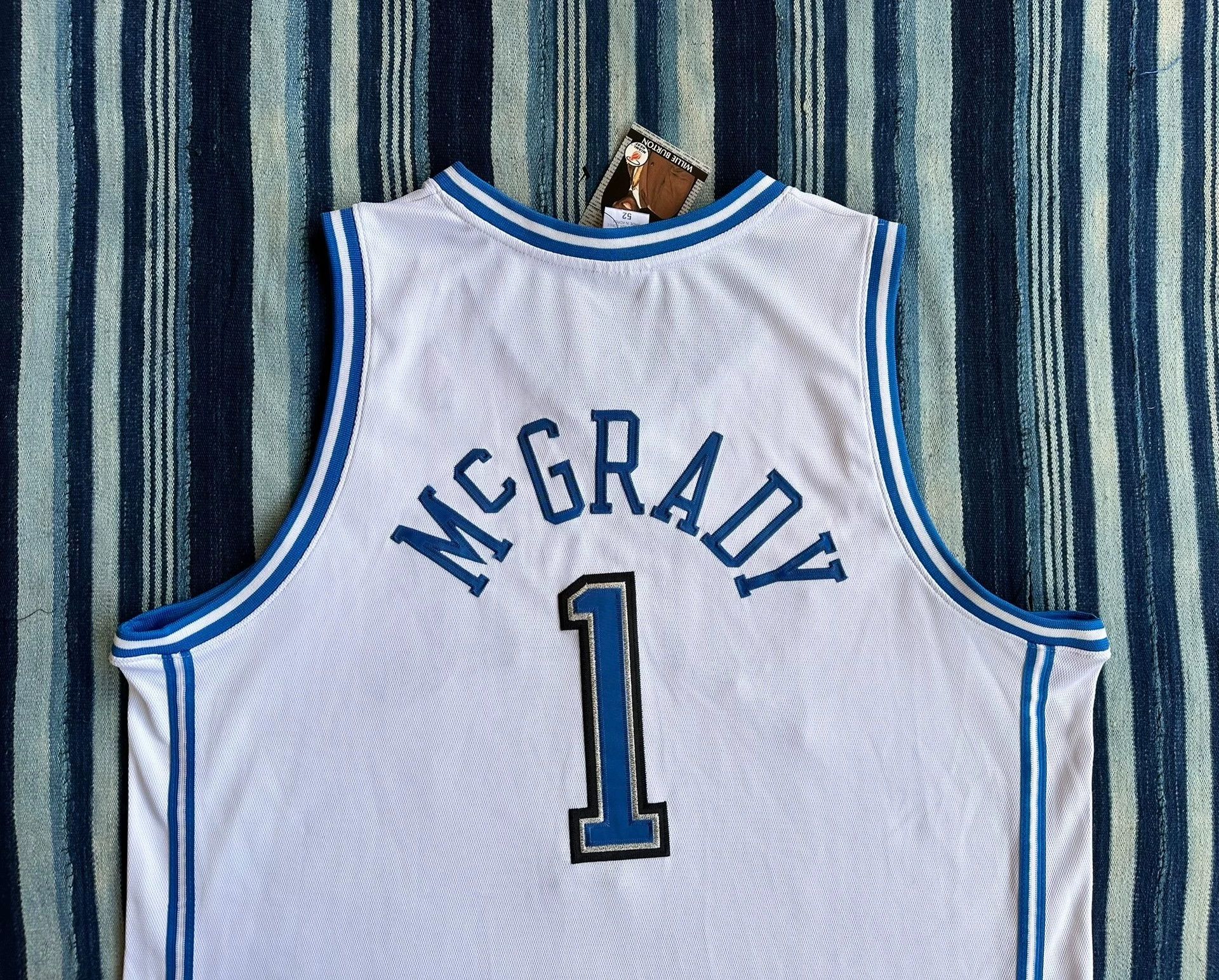 Reebok Reebok T-Mac Magic #1 AU Retro White Jersey 52 Size US L / EU 52-54 / 3 - 5 Thumbnail