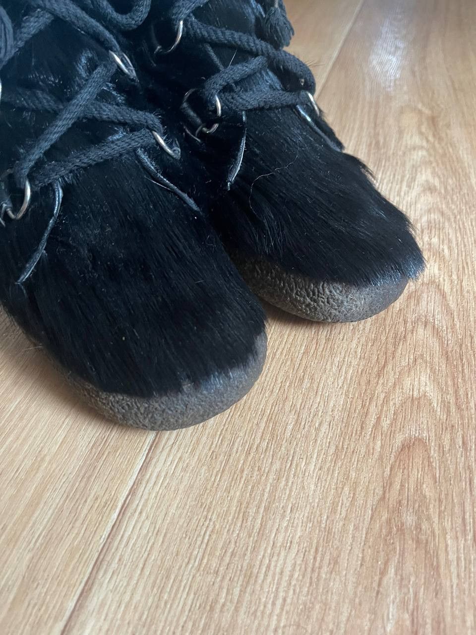 Genuine Leather × Japanese Brand × Vintage Genuine Fur Winter Boots Size US 9 / IT 39 - 6 Thumbnail