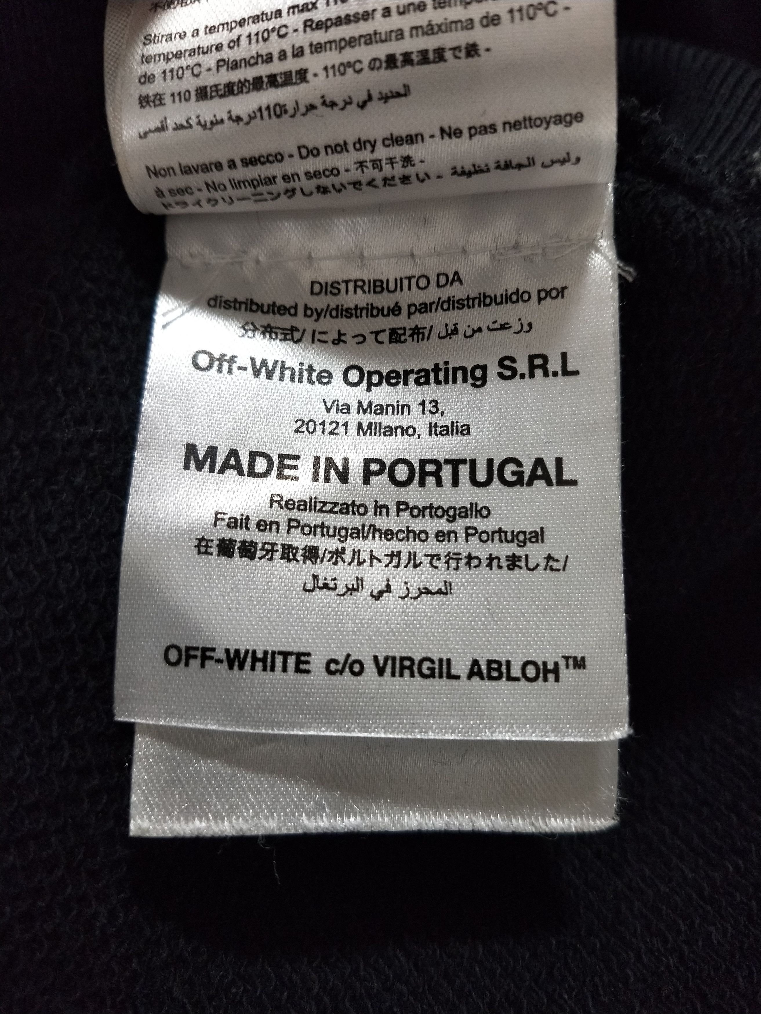 Off-White Diagonal Brushed Sweatshirt Size US L / EU 52-54 / 3 - 7 Thumbnail