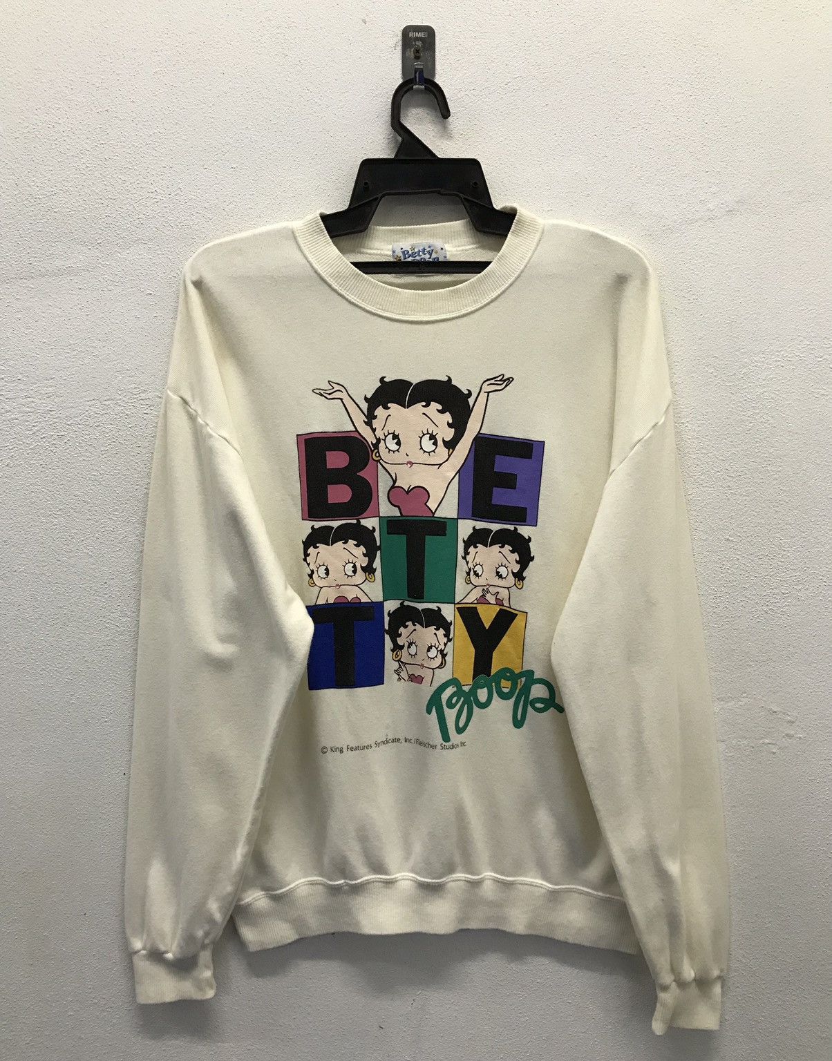 Vintage Vintage Betty Boop Sweatshirt Size US L / EU 52-54 / 3 - 1 Thumbnail