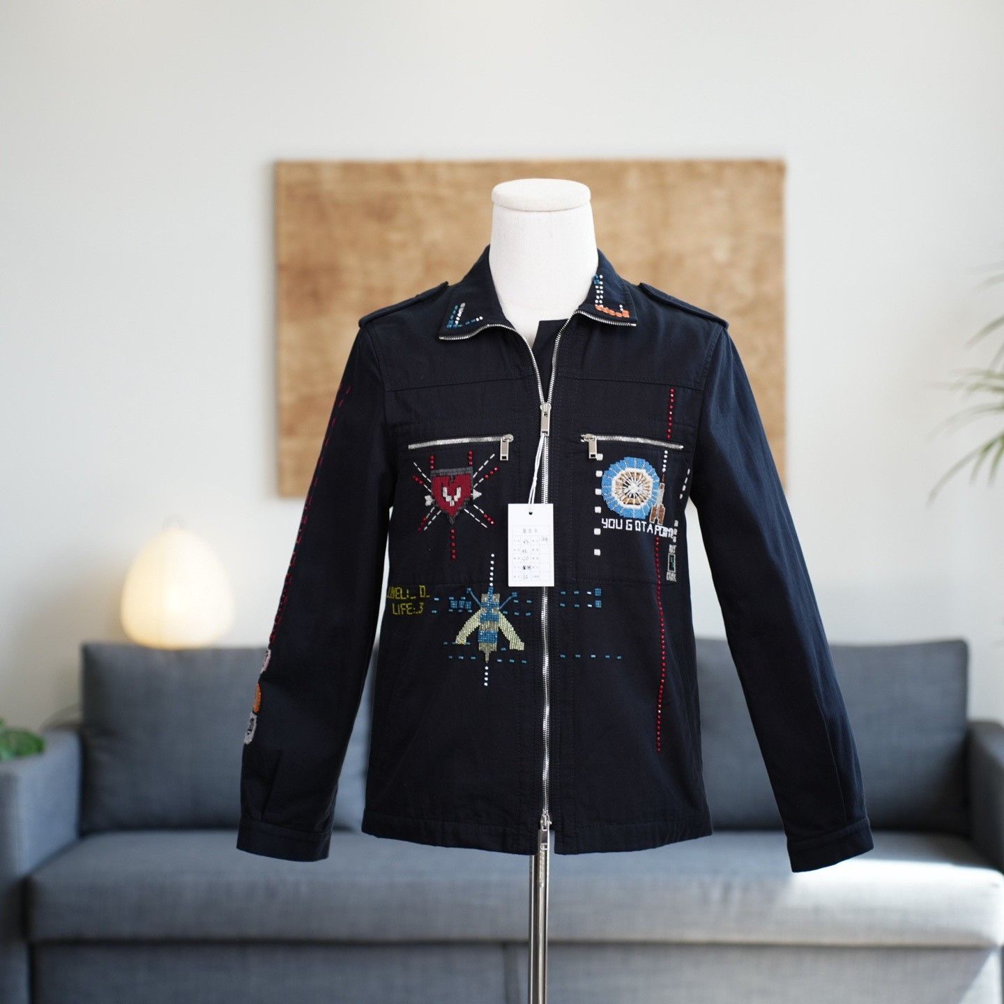 Valentino Valentino Black Light Jacket s Men Size US S / EU 44-46 / 1 - 1 Thumbnail