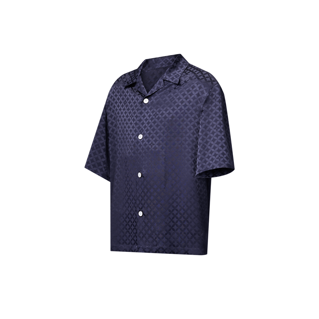 Louis Vuitton Graphic Jacquard Short-Sleeved Shirt Size US M / EU 48-50 / 2 - 2 Thumbnail