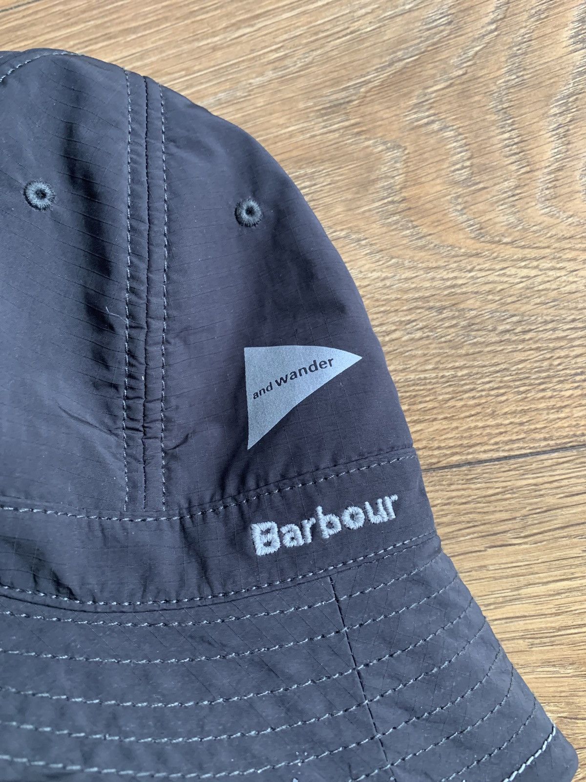 Barbour and wander バケット ハット blackサイズL/XL