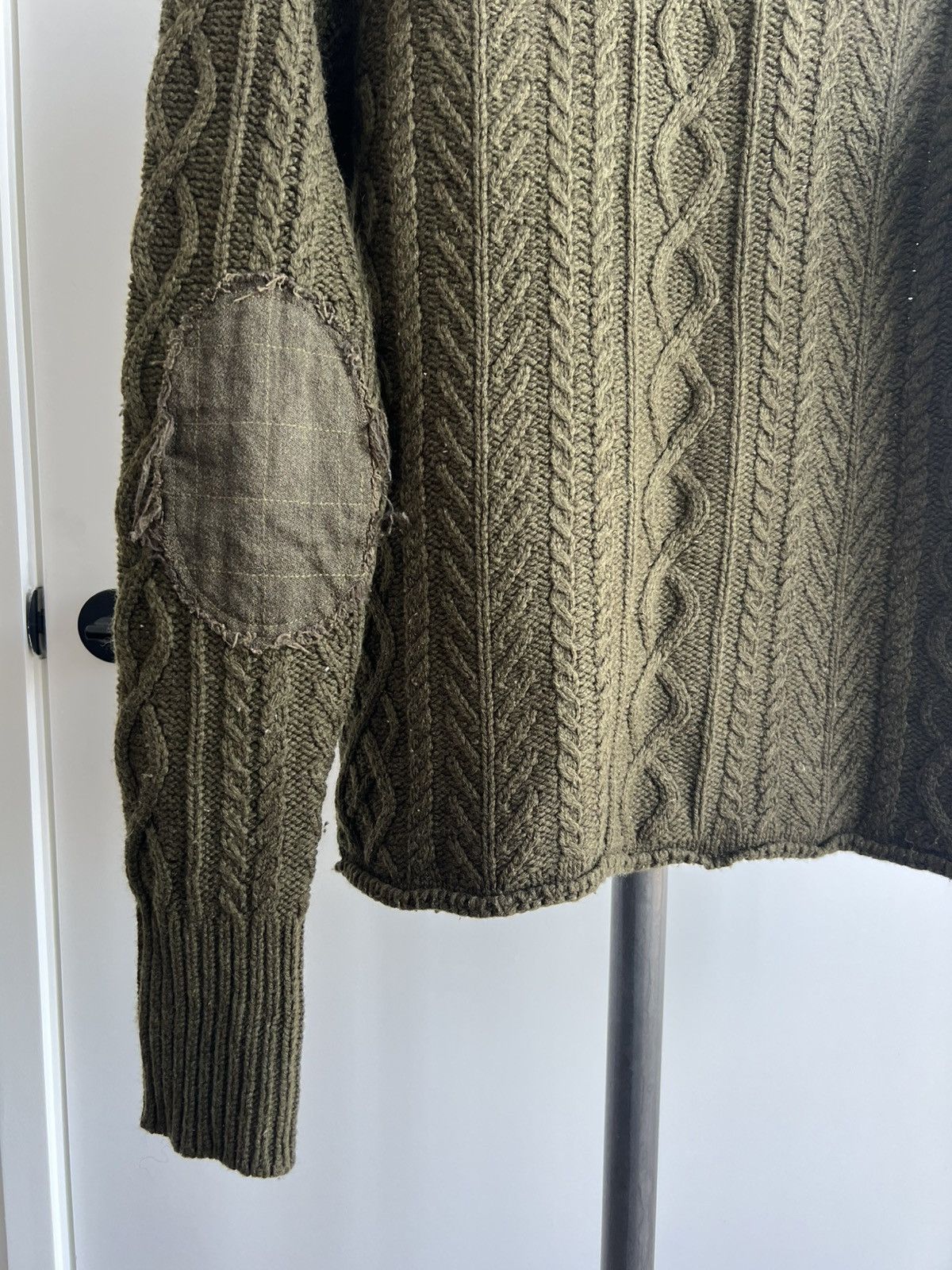 Junya Watanabe AW06 Taxi Driver Cable-Knit Commando Sweater Size US S / EU 44-46 / 1 - 6 Thumbnail