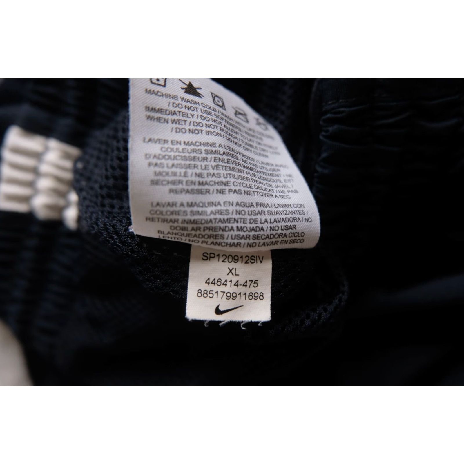 Nike VINTAGE Nike Sweatpants Black VTG Retro 90s Y2K Wide-Leg Active Men’s XL 32x30 Size US 36 / EU 52 - 5 Thumbnail