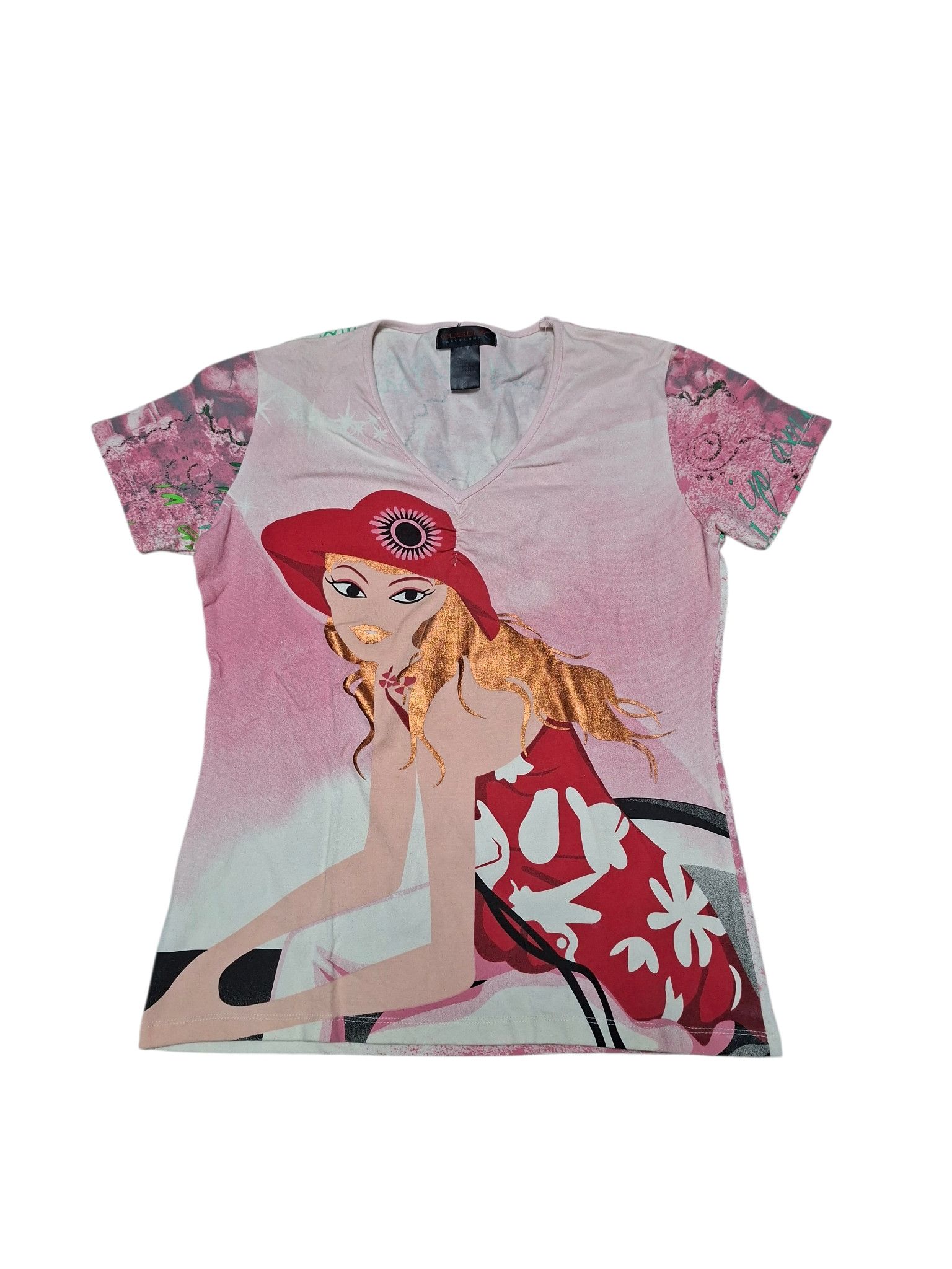 Custo Barcelona CUSTO BARCELONA VINTAGE AVANT GARDE LADY`S TEE Size M / US 6-8 / IT 42-44 - 1 Thumbnail