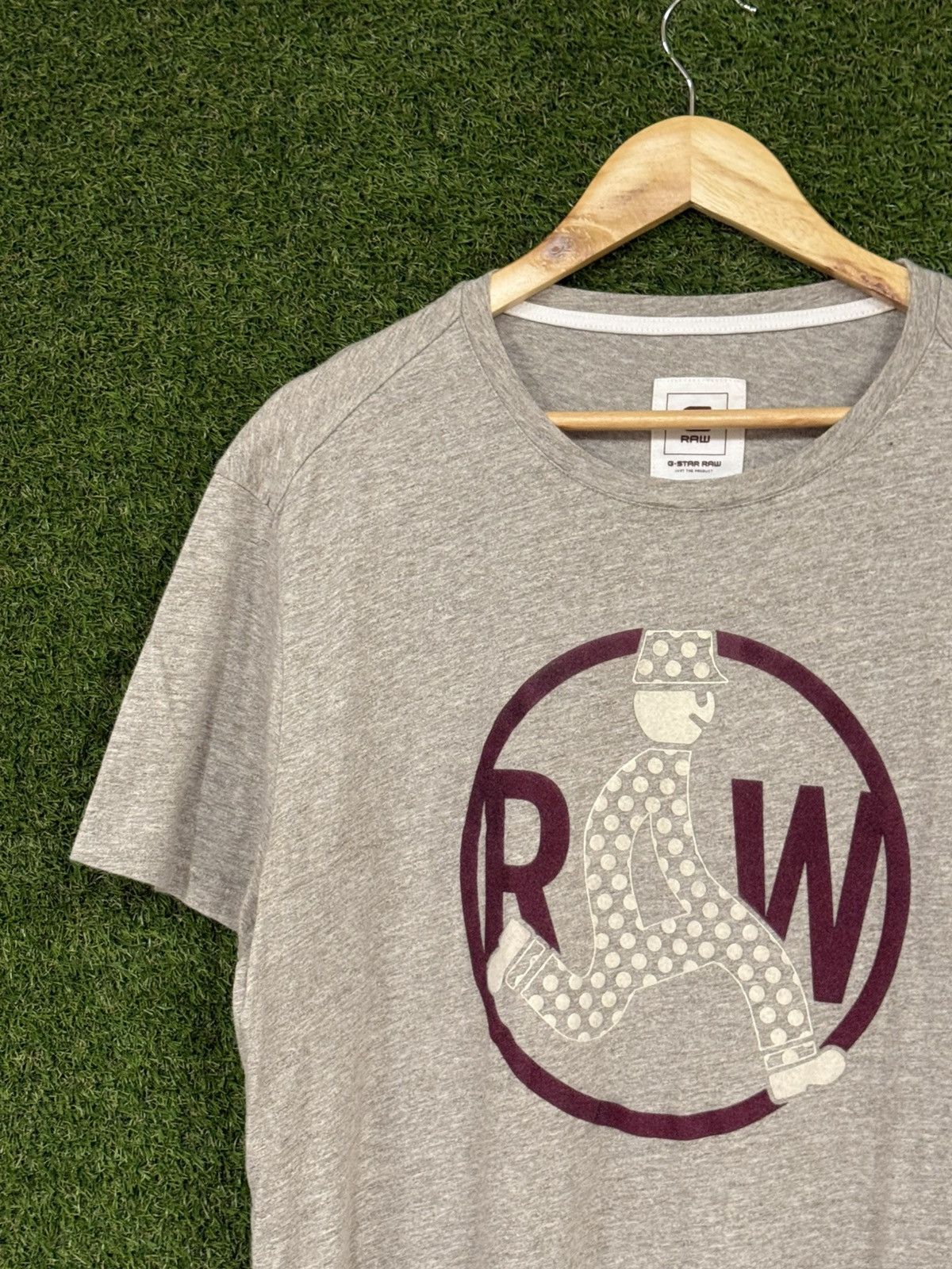 G-Star G Star Raw Polka Dot Prisoner / Jail Grey Circle Man XL Size US XL / EU 56 / 4 - 2 Thumbnail