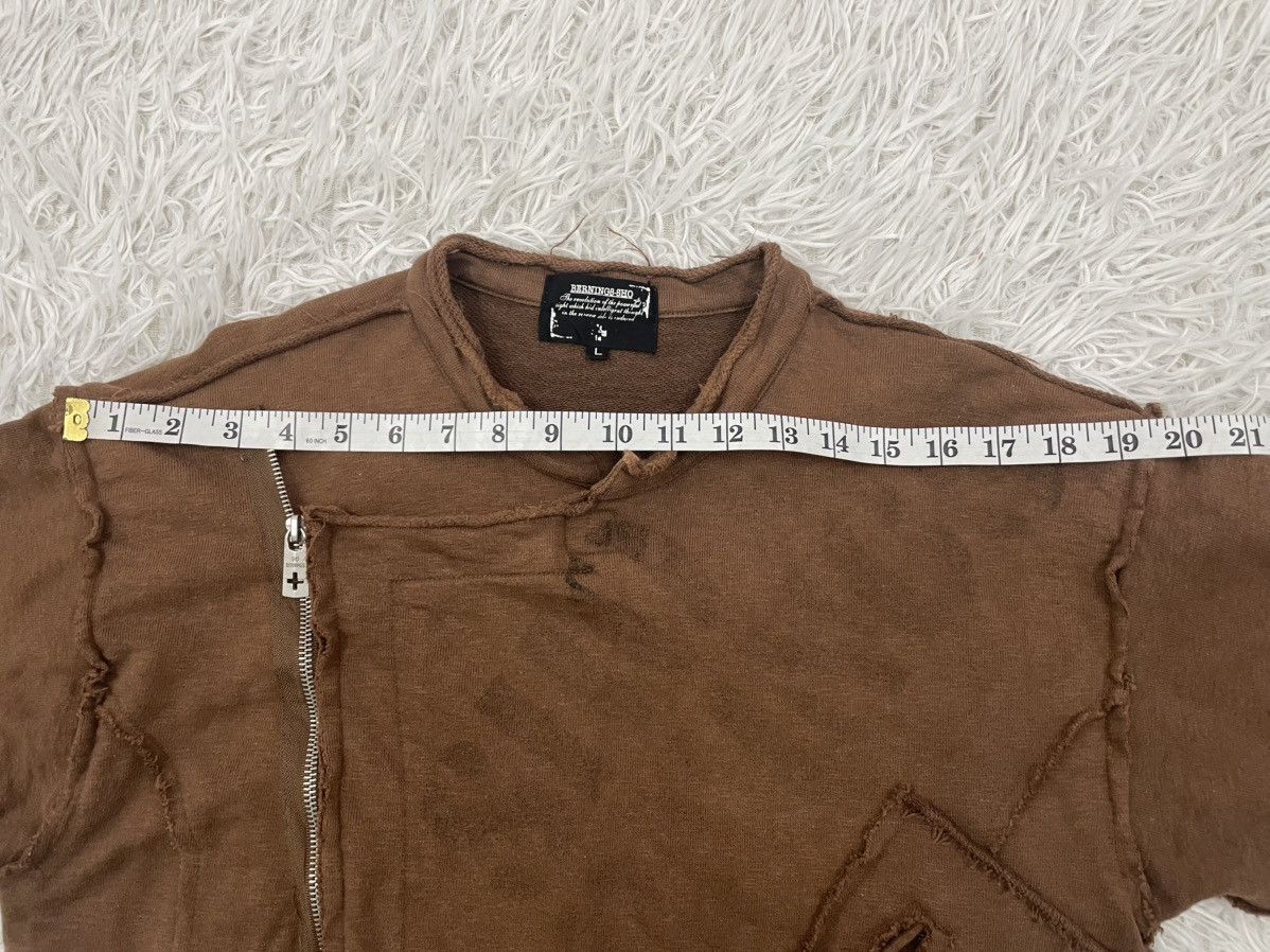 BERNINGS SHO Bernings-Sho Asymmetrical Constructed Sweater Jacket Punk Size US L / EU 52-54 / 3 - 8 Thumbnail