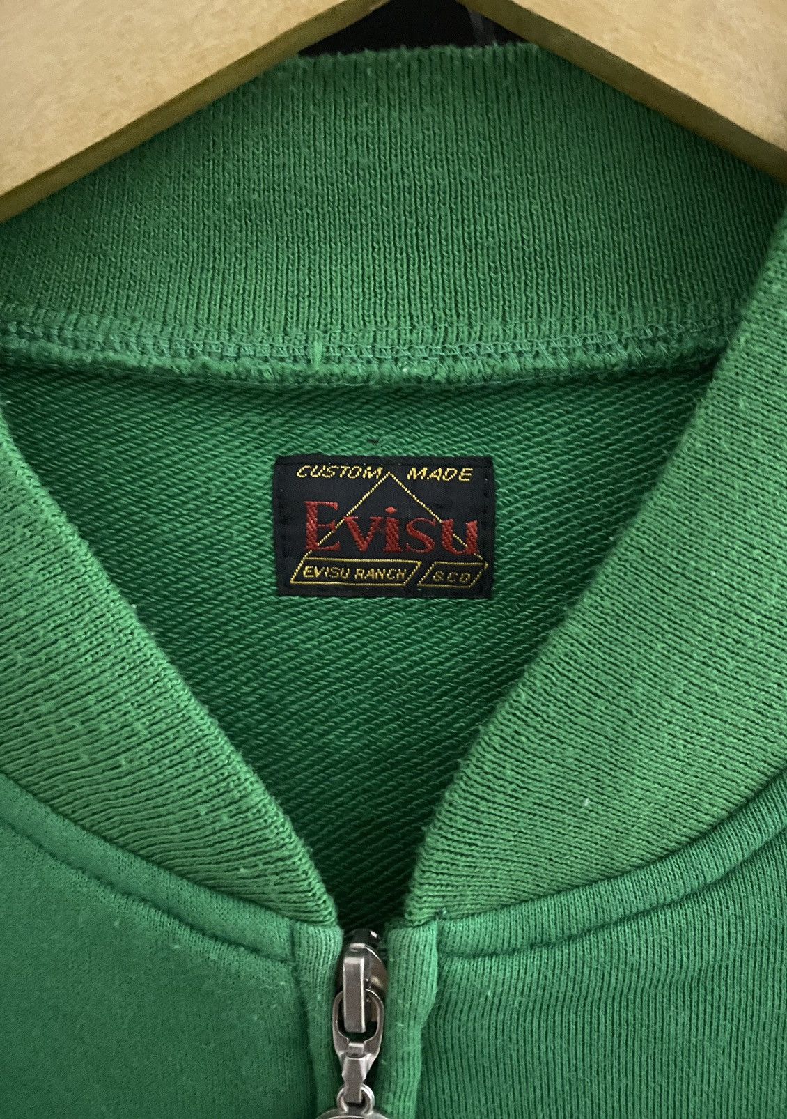 Evisu Vintage Evisu ranch embroidery varsity zipper Size US XXL / EU 58 / 5 - 10 Thumbnail