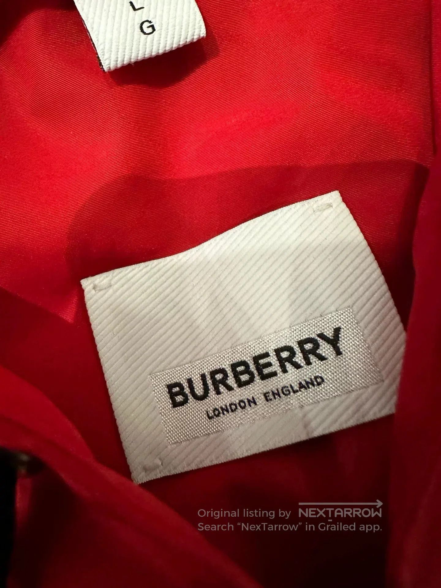 Burberry Burberry Red Sun Protection Jacket. Size US L / EU 52-54 / 3 - 7 Thumbnail