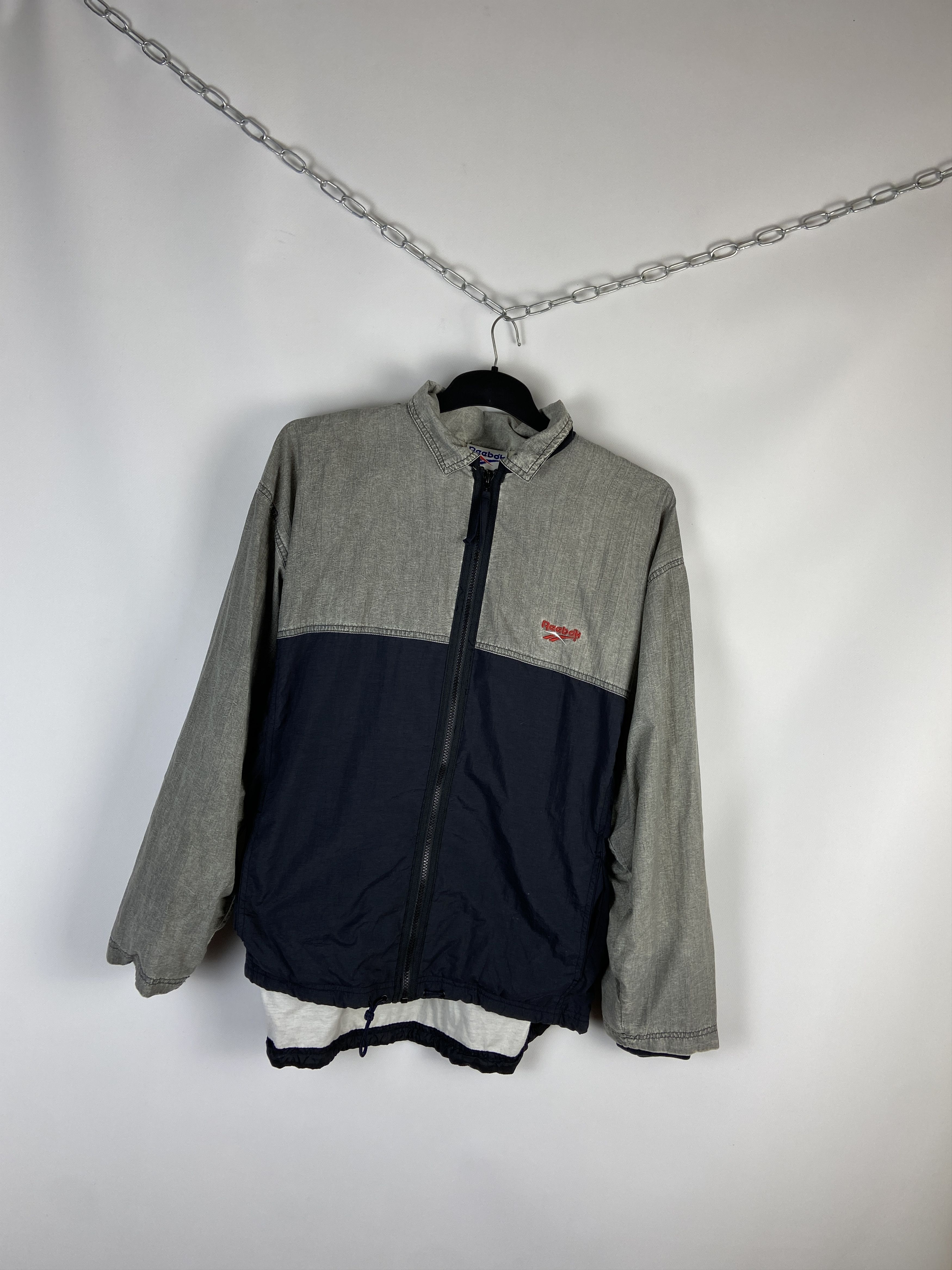 Reebok × Vintage Man Light Jacket Reebok Vintage 90s Size US M / EU 48-50 / 2 - 2 Thumbnail
