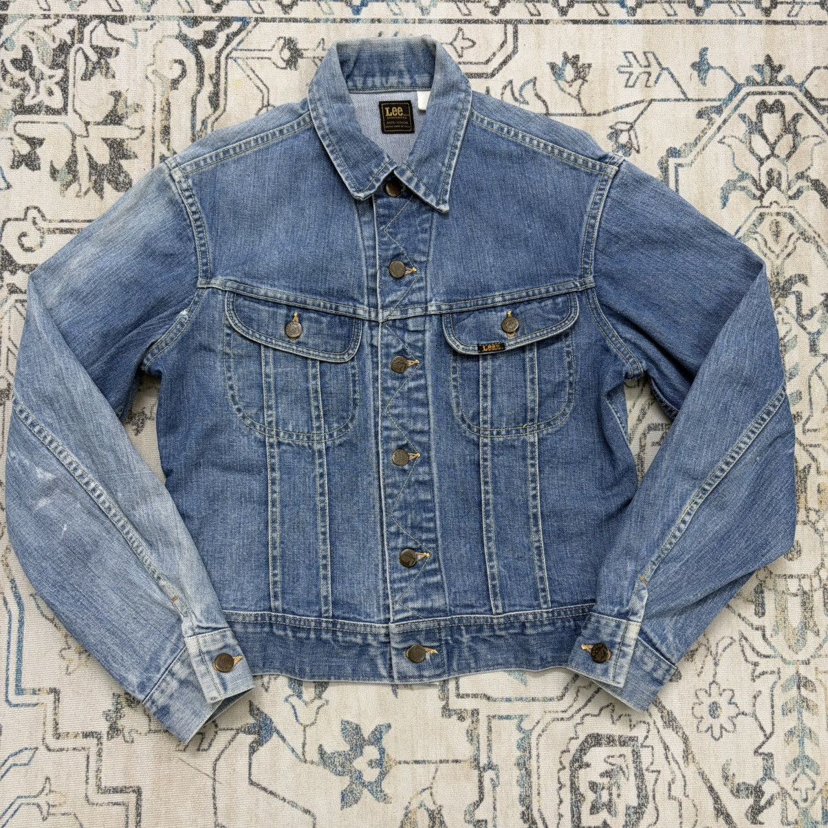 Lee × Vintage Vintage 70s Lee Moleskin Trucker Jacket Medium Made