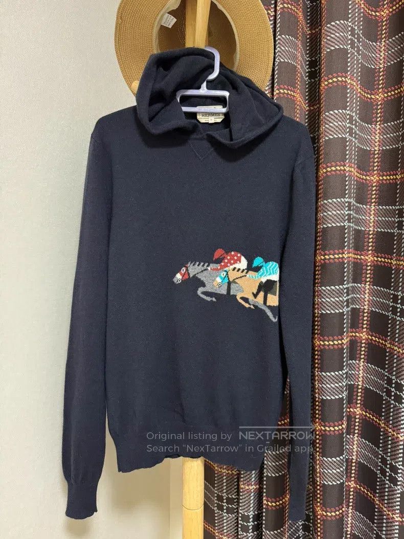 Hermes Hermes Cashmere Coat and Cashmere Hoodie, Classic Pattern Size US M / EU 48-50 / 2 - 1 Thumbnail