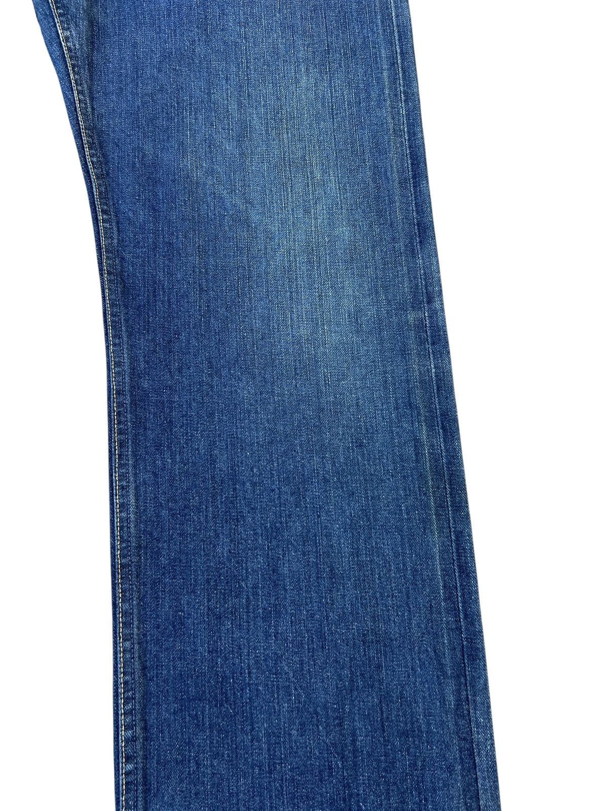Wrangler Vintage 90s Wrangler Blue Bell Mud Denim Selvedge Jeans Size US 35 - 12 Thumbnail