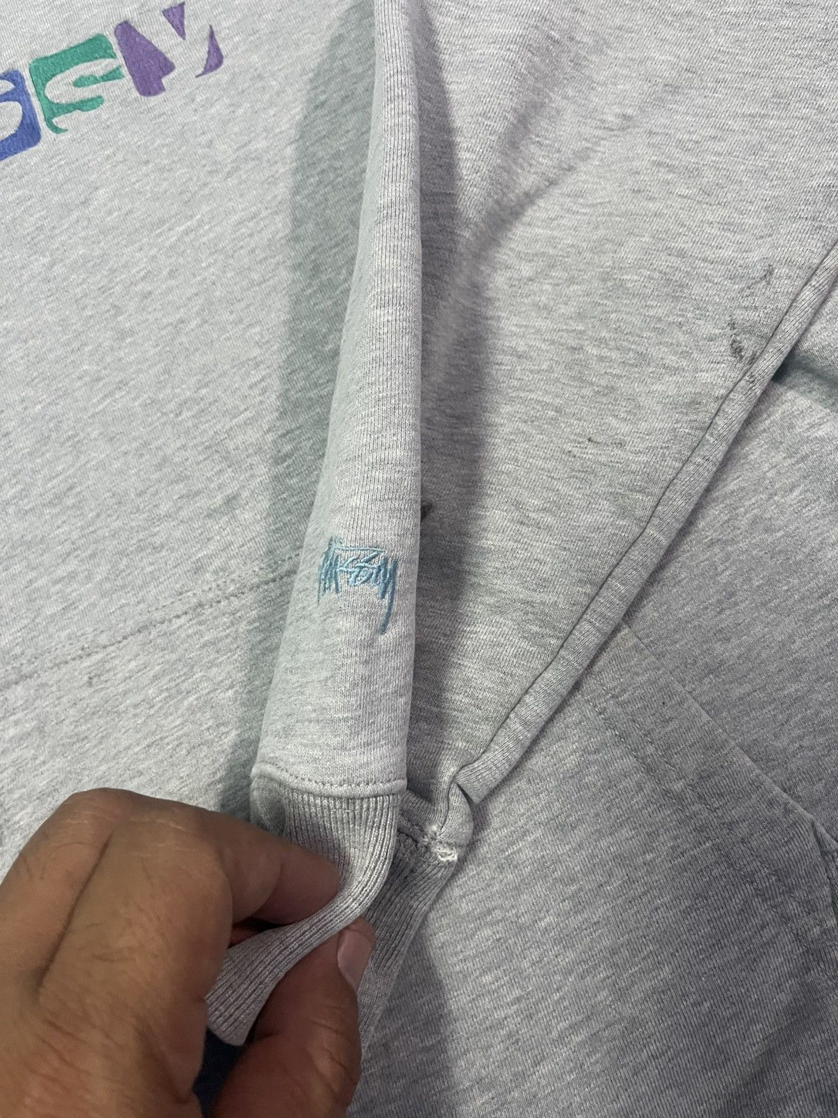 Stussy × Vintage 🔥HOT🔥VINTAGE STUSSY RAINBOW SPELLOUT VERY RARE Size US M / EU 48-50 / 2 - 6 Thumbnail
