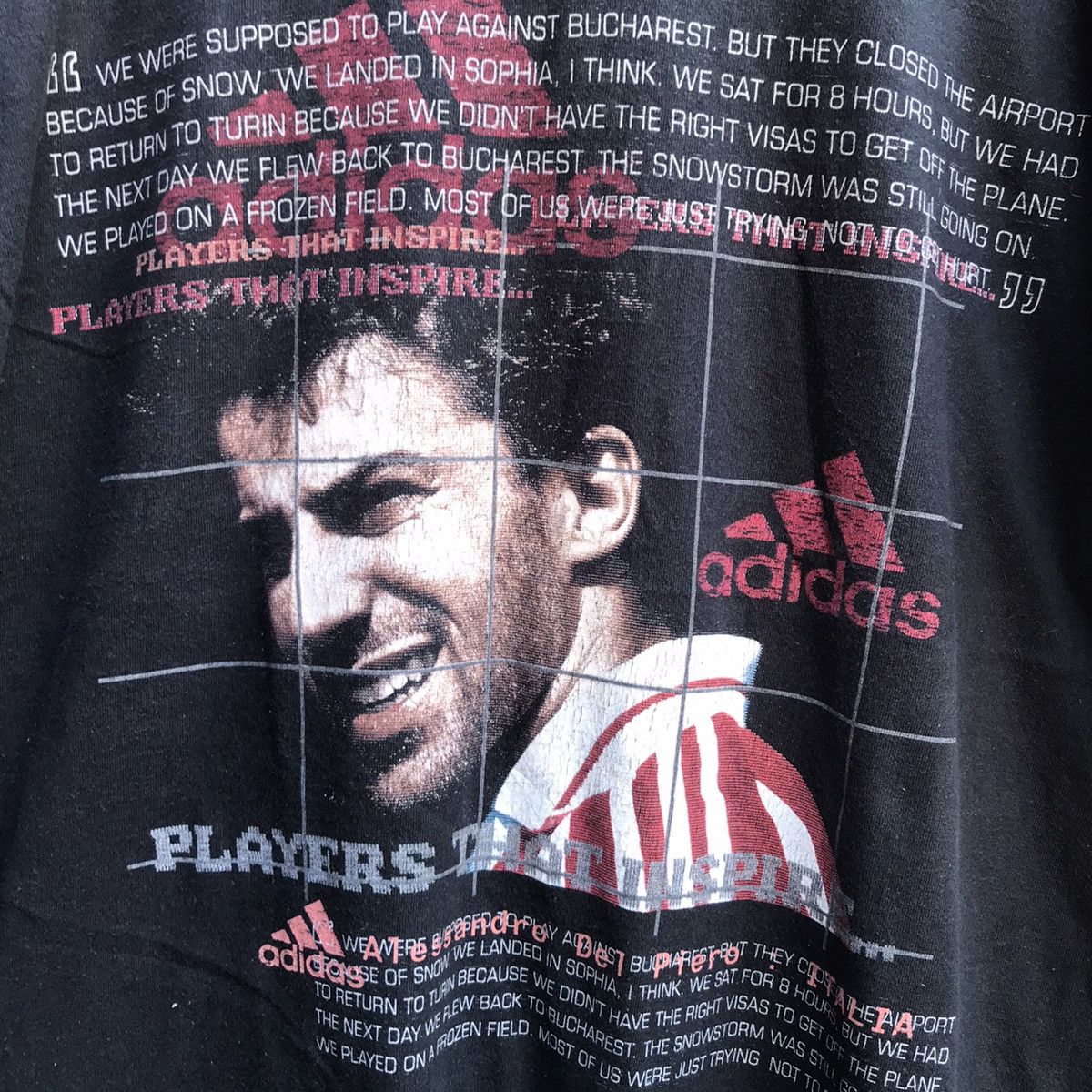 Adidas Vintage ADIDAS DEL PIERO football legend tee predator Size US L / EU 52-54 / 3 - 3 Thumbnail