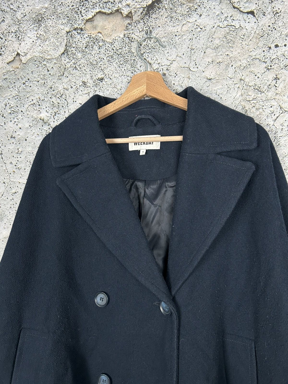 Weekday Weekday May Paracoat Jacket Wool Avant Garde Grunge Punk Size US M / EU 48-50 / 2 - 3 Thumbnail
