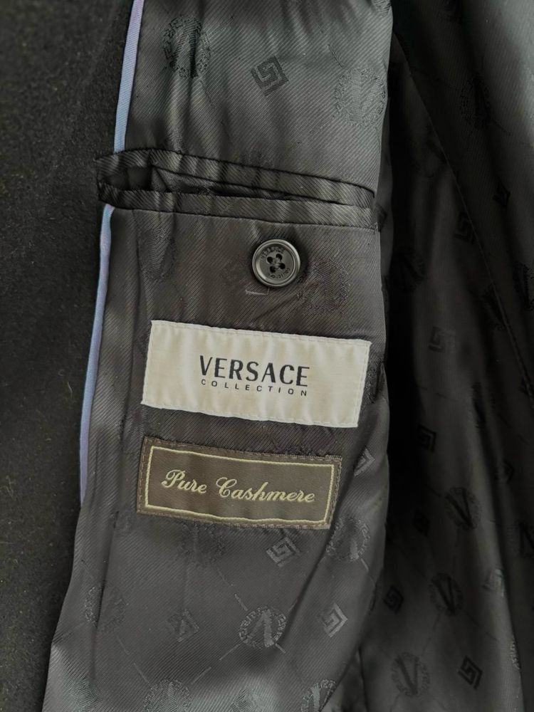 Versace Versace Wool Cashmere Coat Size US XL / EU 56 / 4 - 3 Thumbnail