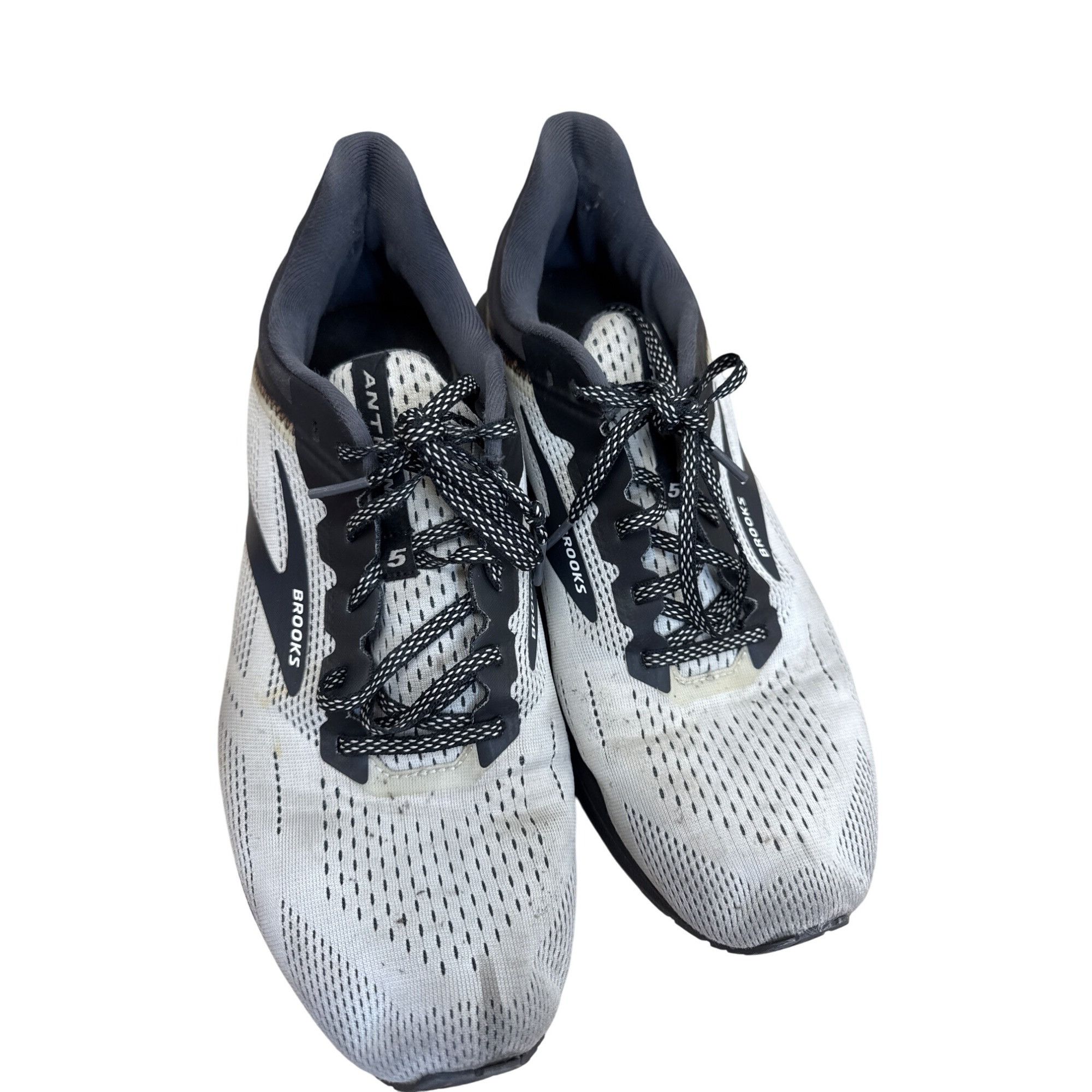 Brooks Brooks Anthem 5 Mens Gray/Black Running Shoes Sneakers Size Size US 11 / EU 44 - 8 Thumbnail
